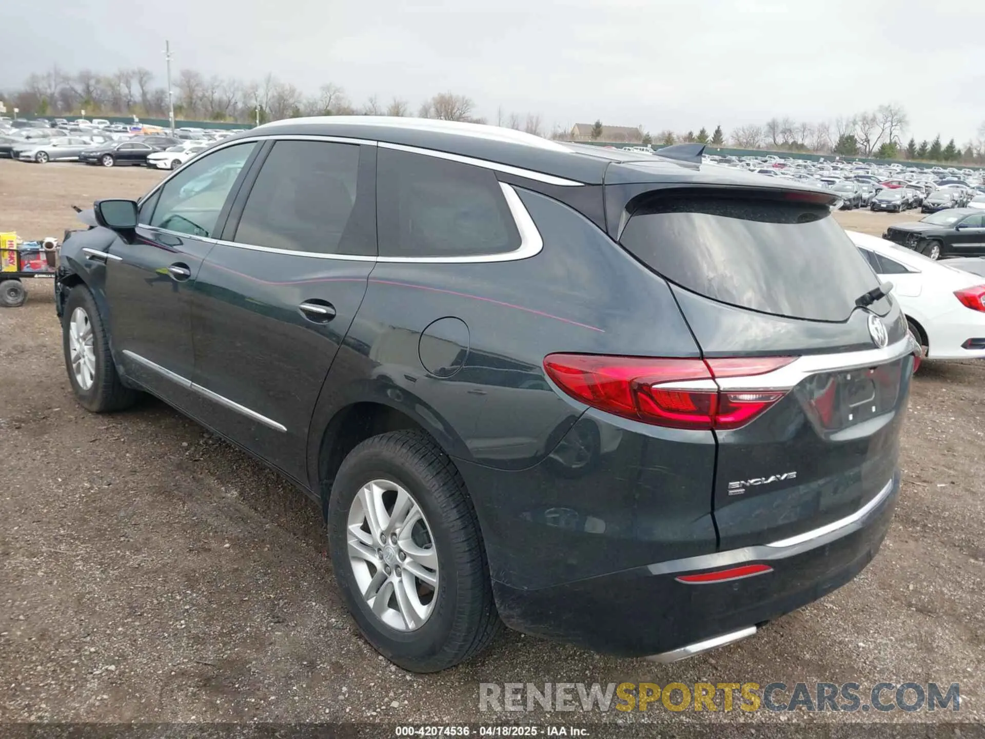 3 Photograph of a damaged car 5GAEVAKW0LJ278122 BUICK ENCLAVE 2020
