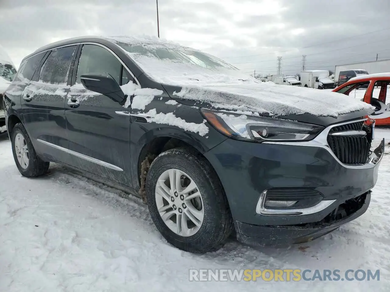 4 Photograph of a damaged car 5GAEVAKW1LJ182712 BUICK ENCLAVE 2020