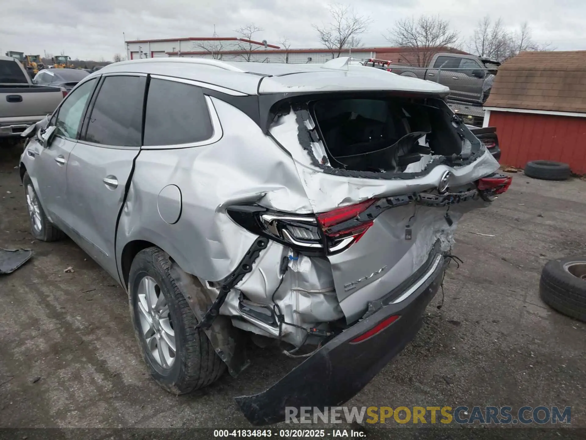 3 Photograph of a damaged car 5GAEVAKW4LJ318833 BUICK ENCLAVE 2020