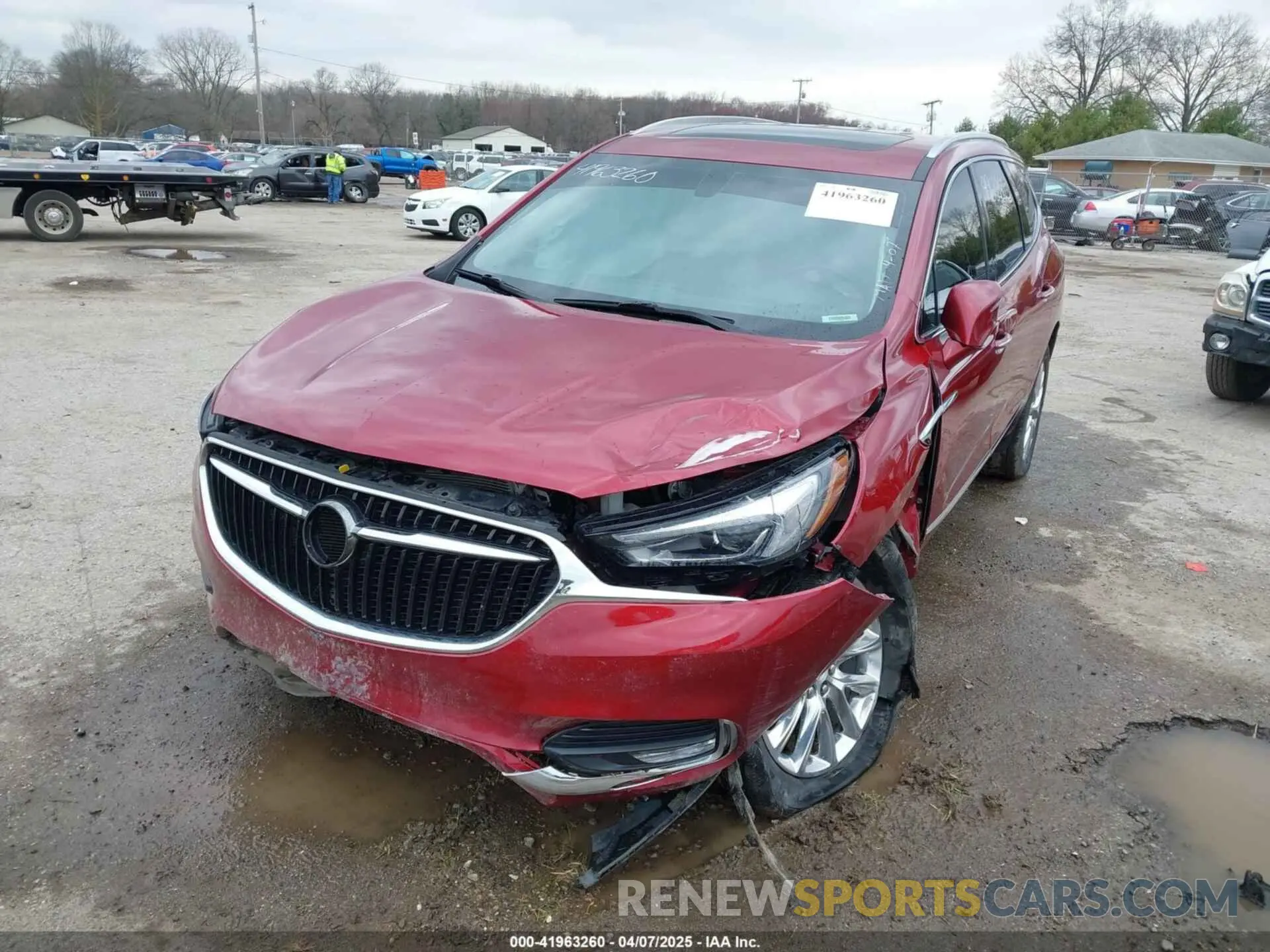 2 Photograph of a damaged car 5GAEVAKW5LJ228512 BUICK ENCLAVE 2020