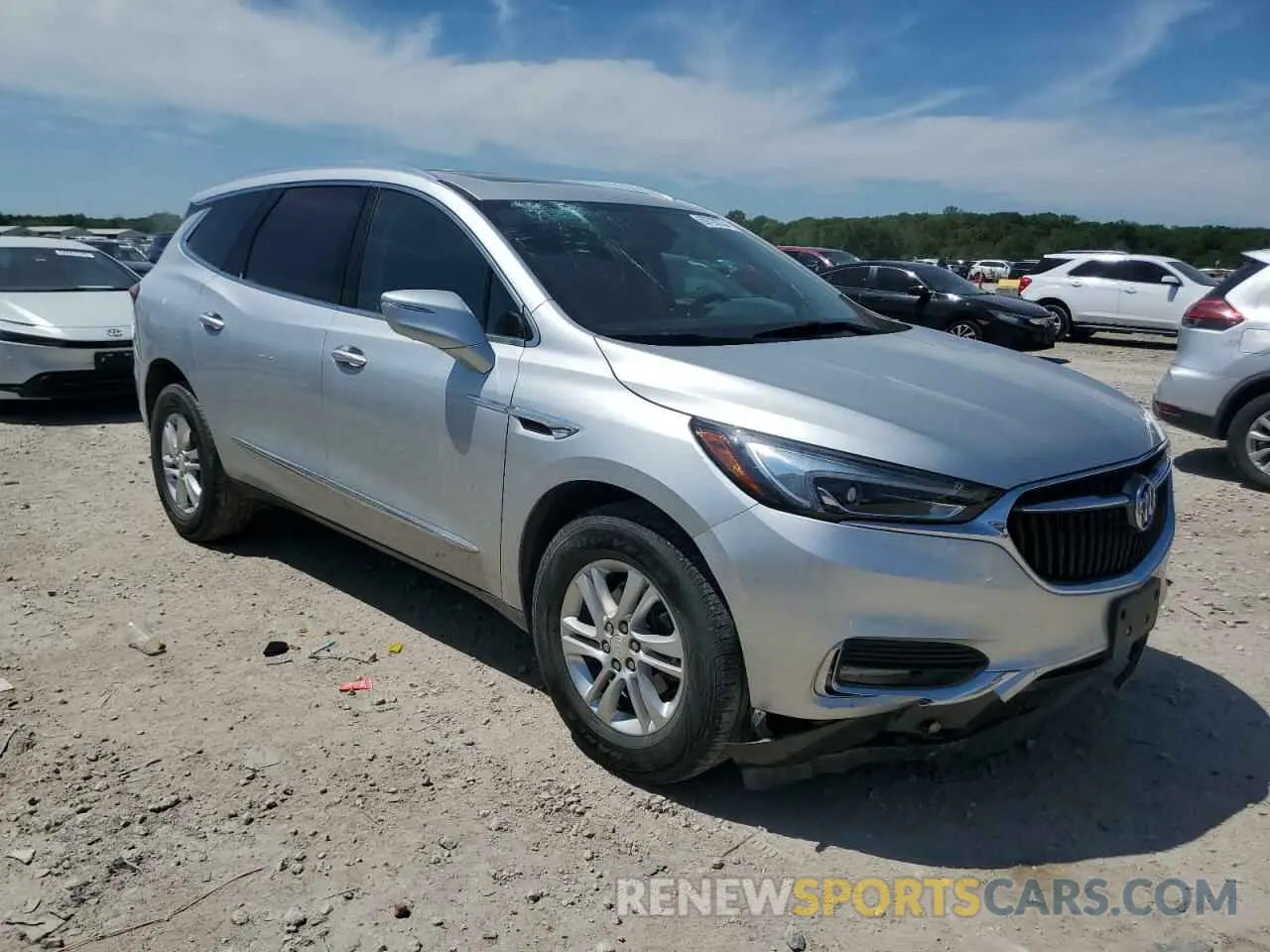 4 Photograph of a damaged car 5GAEVAKW6LJ106273 BUICK ENCLAVE 2020