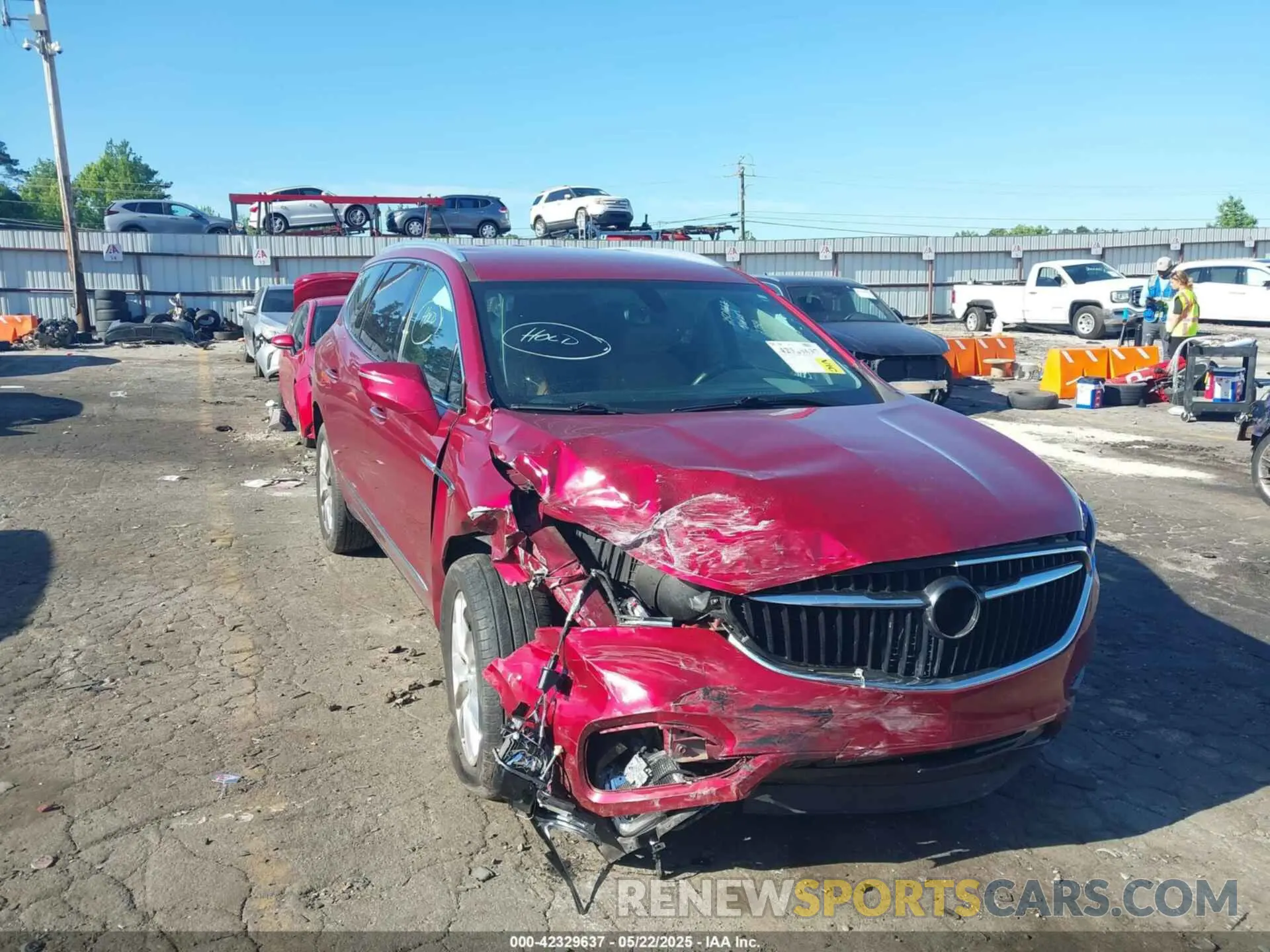 1 Photograph of a damaged car 5GAEVAKW6LJ172788 BUICK ENCLAVE 2020
