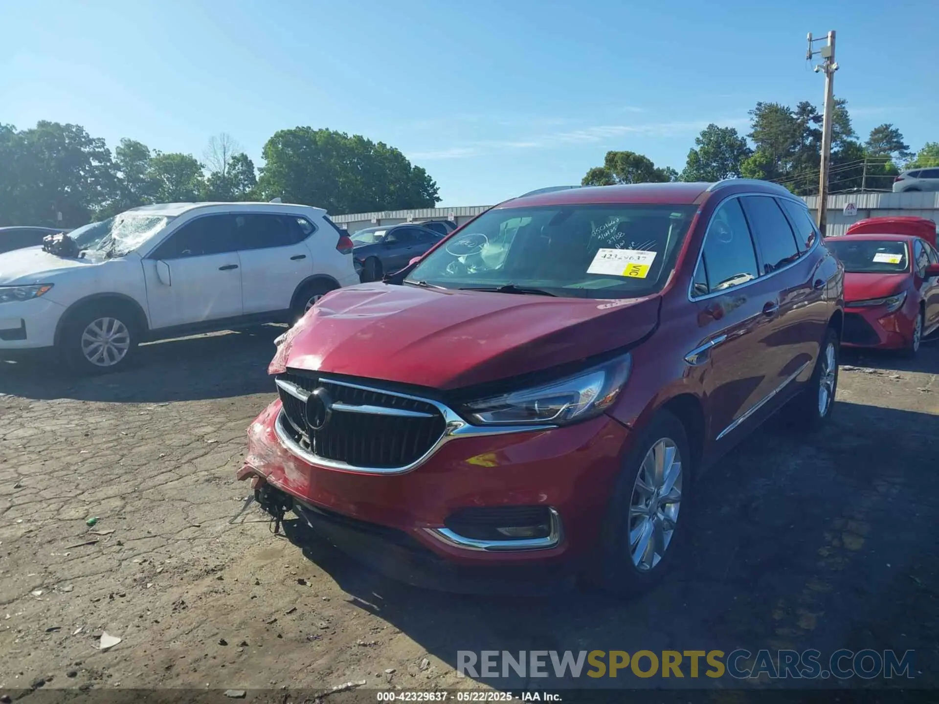 2 Photograph of a damaged car 5GAEVAKW6LJ172788 BUICK ENCLAVE 2020