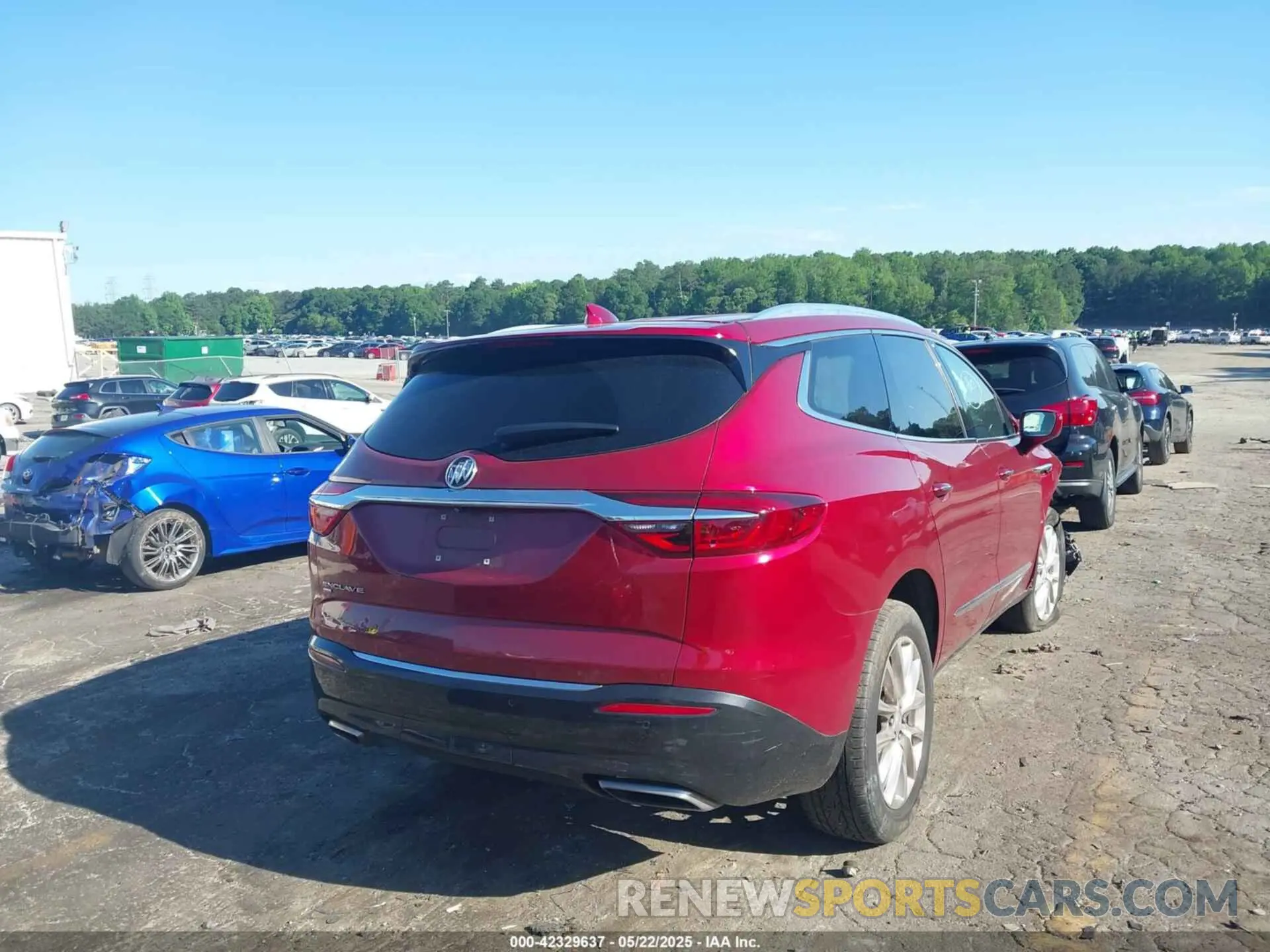 4 Photograph of a damaged car 5GAEVAKW6LJ172788 BUICK ENCLAVE 2020