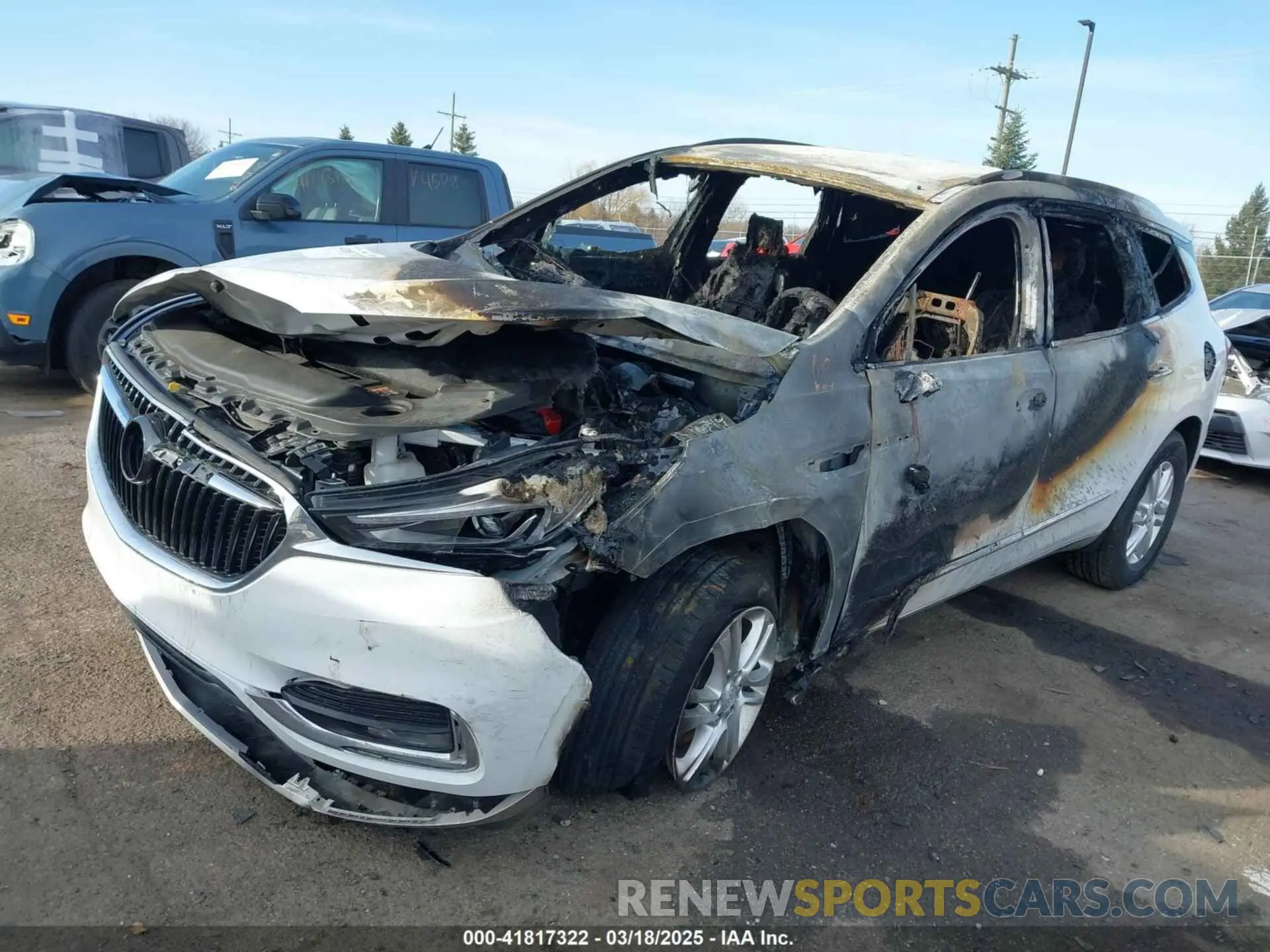 2 Photograph of a damaged car 5GAEVAKW6LJ221083 BUICK ENCLAVE 2020