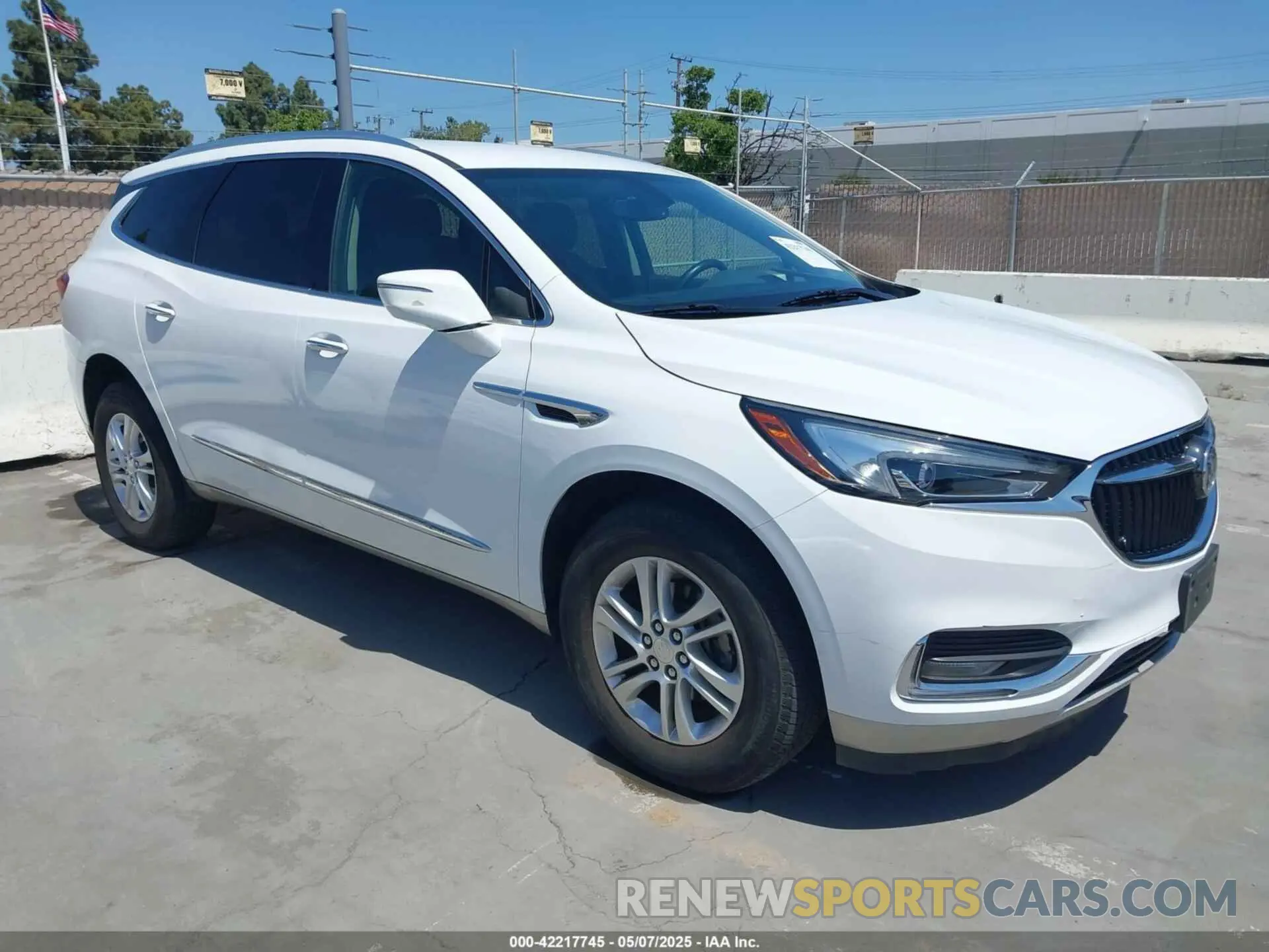 1 Photograph of a damaged car 5GAEVAKW7LJ107383 BUICK ENCLAVE 2020
