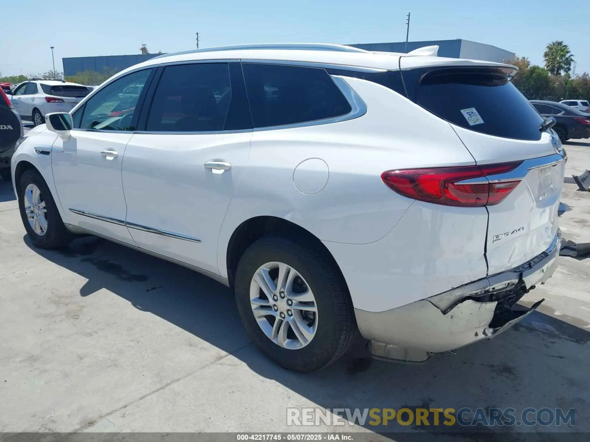 3 Photograph of a damaged car 5GAEVAKW7LJ107383 BUICK ENCLAVE 2020