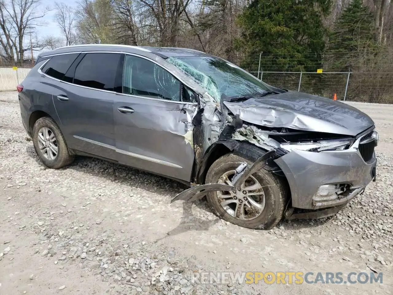 4 Photograph of a damaged car 5GAEVAKW7LJ187087 BUICK ENCLAVE 2020