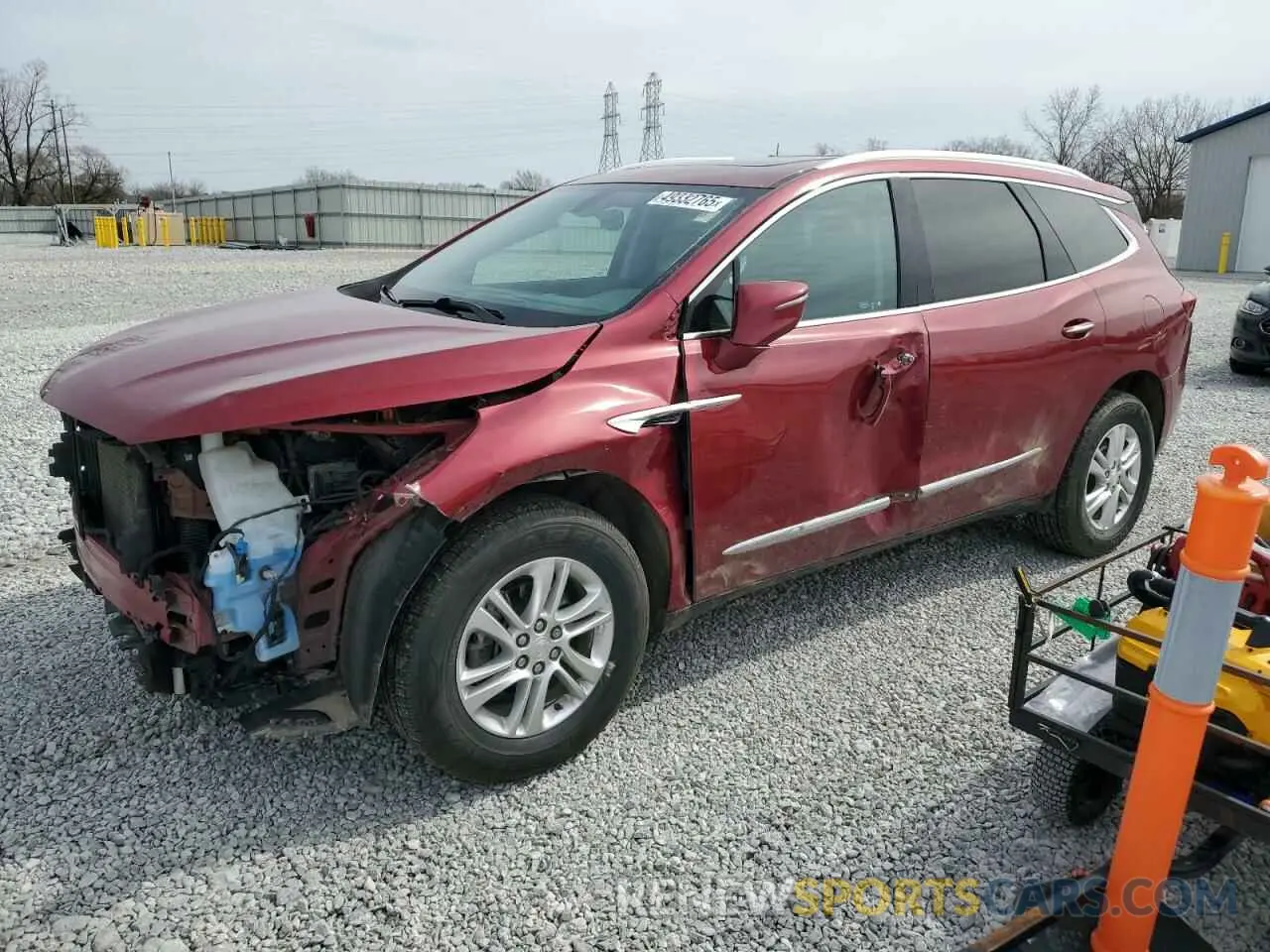 1 Photograph of a damaged car 5GAEVAKW7LJ325503 BUICK ENCLAVE 2020