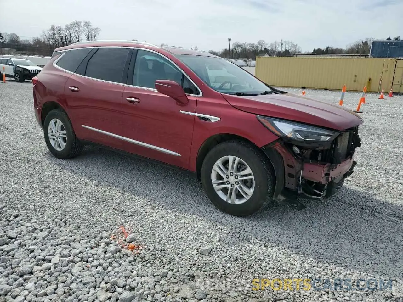 4 Photograph of a damaged car 5GAEVAKW7LJ325503 BUICK ENCLAVE 2020