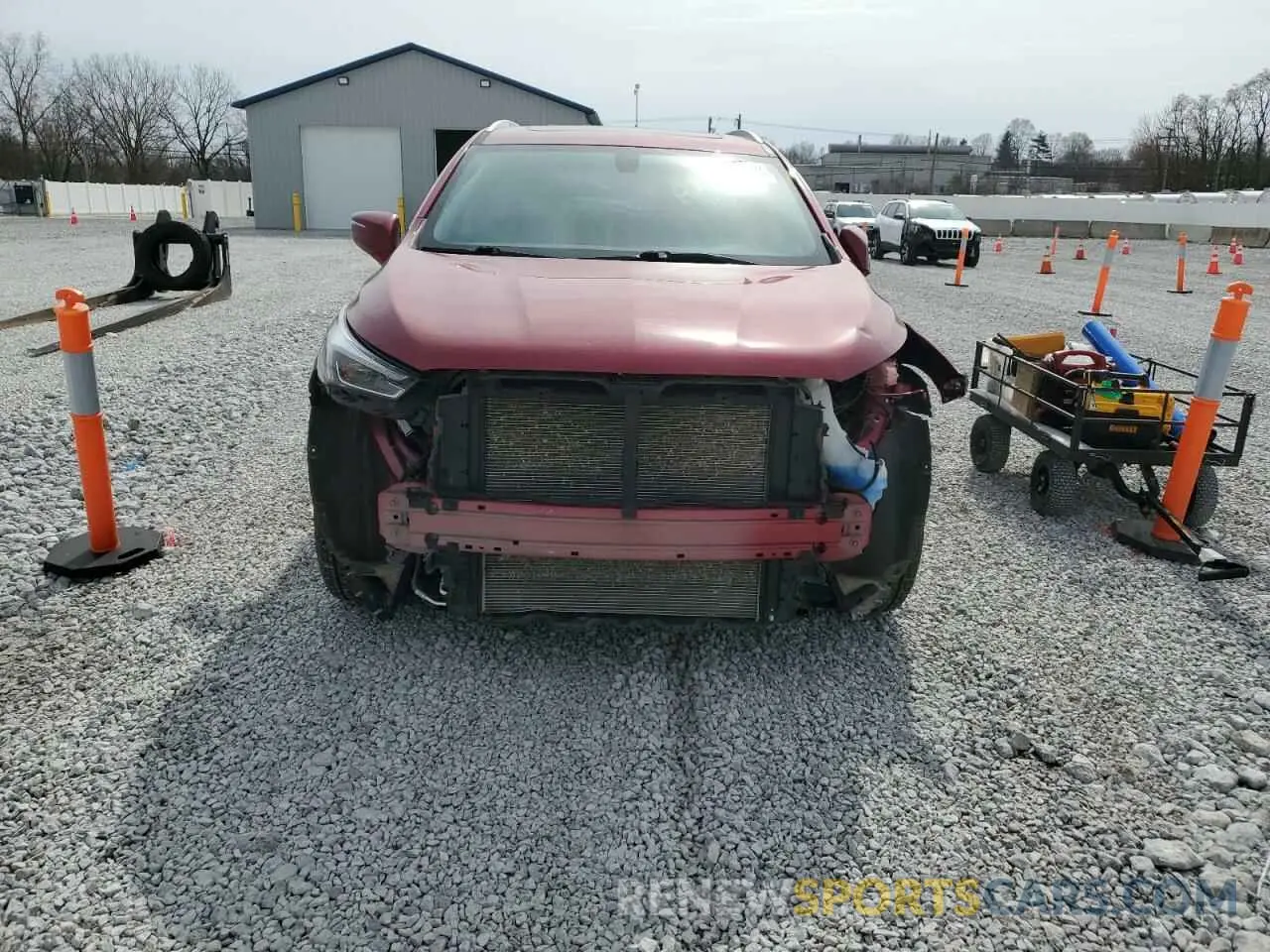 5 Photograph of a damaged car 5GAEVAKW7LJ325503 BUICK ENCLAVE 2020