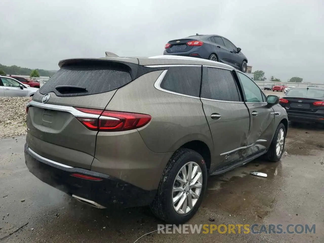 3 Photograph of a damaged car 5GAEVAKW8LJ127724 BUICK ENCLAVE 2020