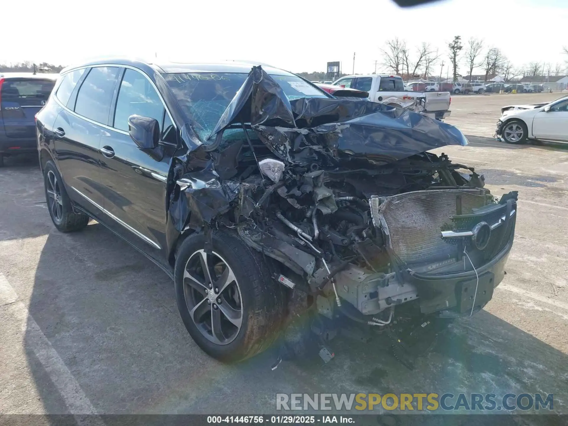 1 Photograph of a damaged car 5GAEVAKW8LJ180780 BUICK ENCLAVE 2020