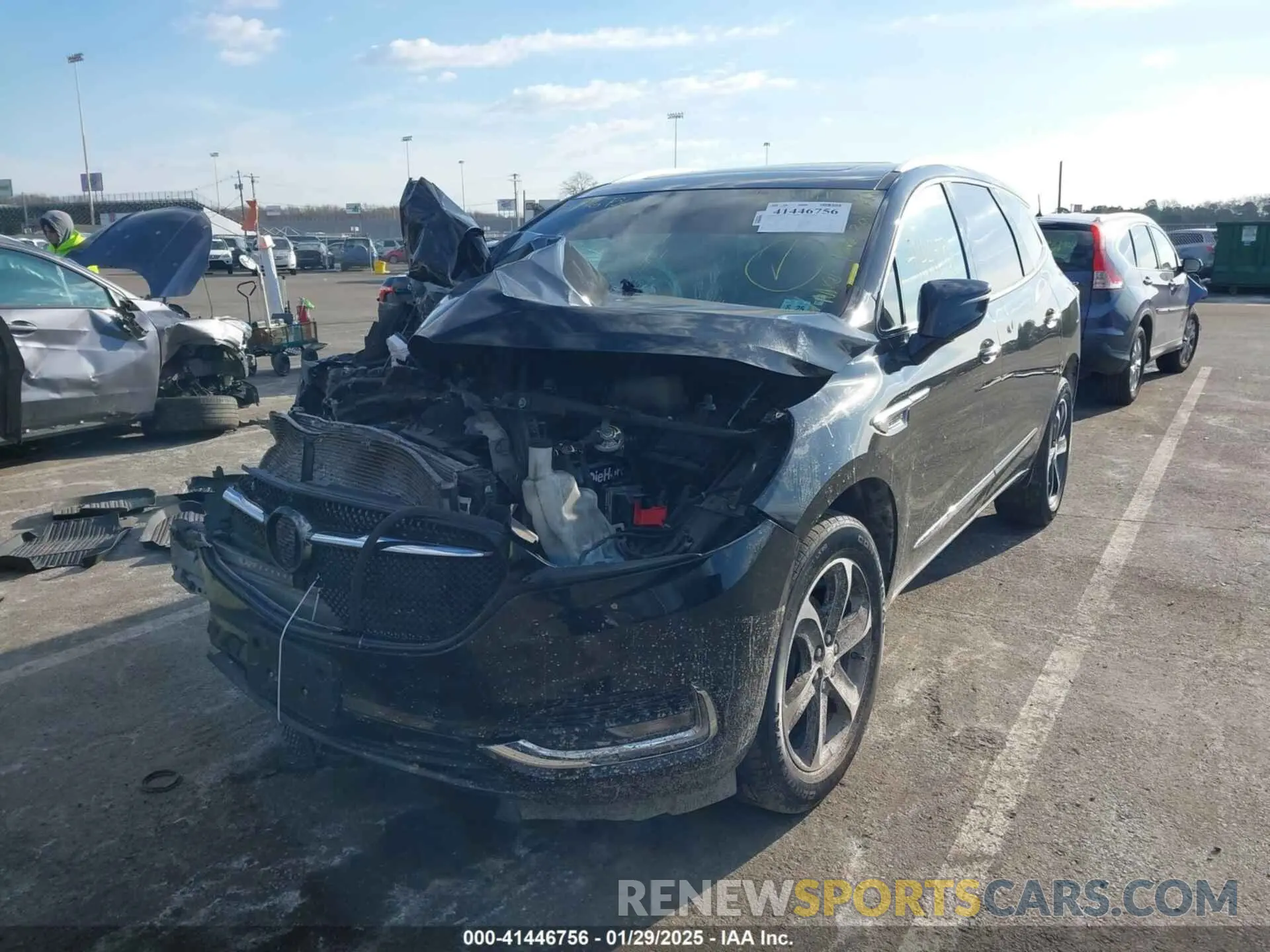 2 Photograph of a damaged car 5GAEVAKW8LJ180780 BUICK ENCLAVE 2020