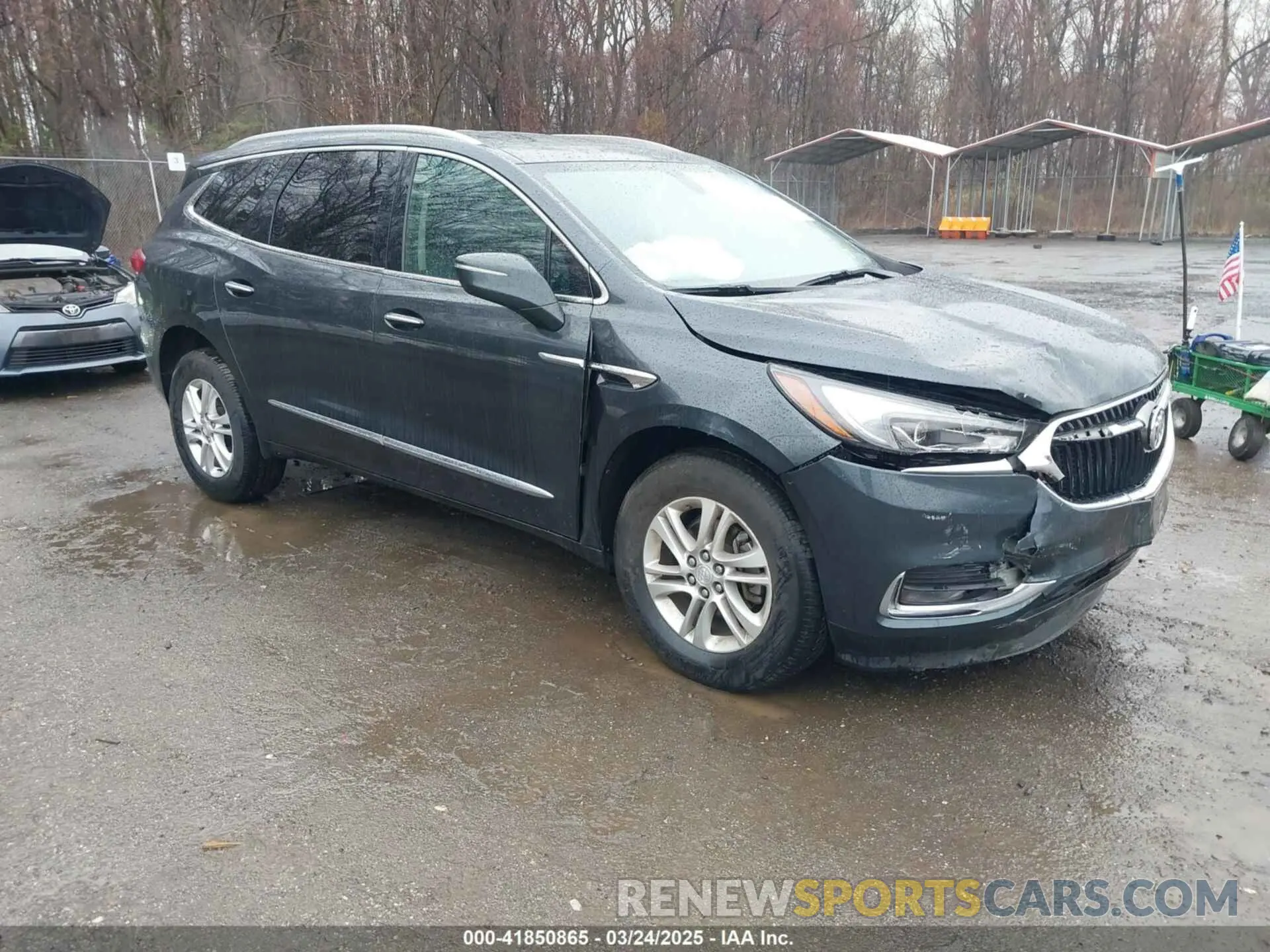 1 Photograph of a damaged car 5GAEVAKWXLJ186161 BUICK ENCLAVE 2020