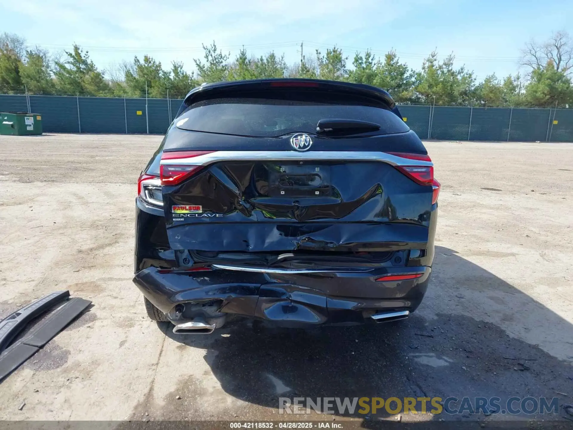 17 Photograph of a damaged car 5GAEVBKW4LJ186470 BUICK ENCLAVE 2020