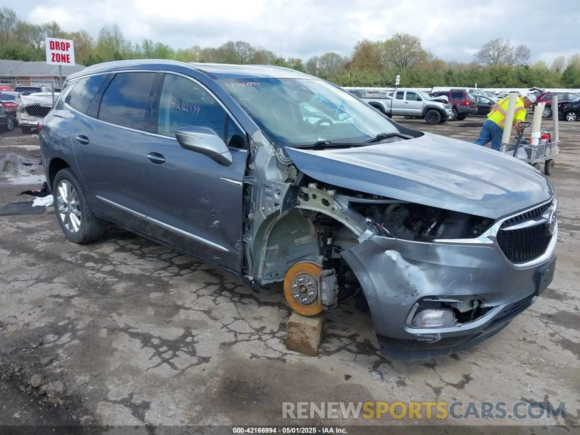 1 Photograph of a damaged car 5GAEVBKW7LJ280746 BUICK ENCLAVE 2020