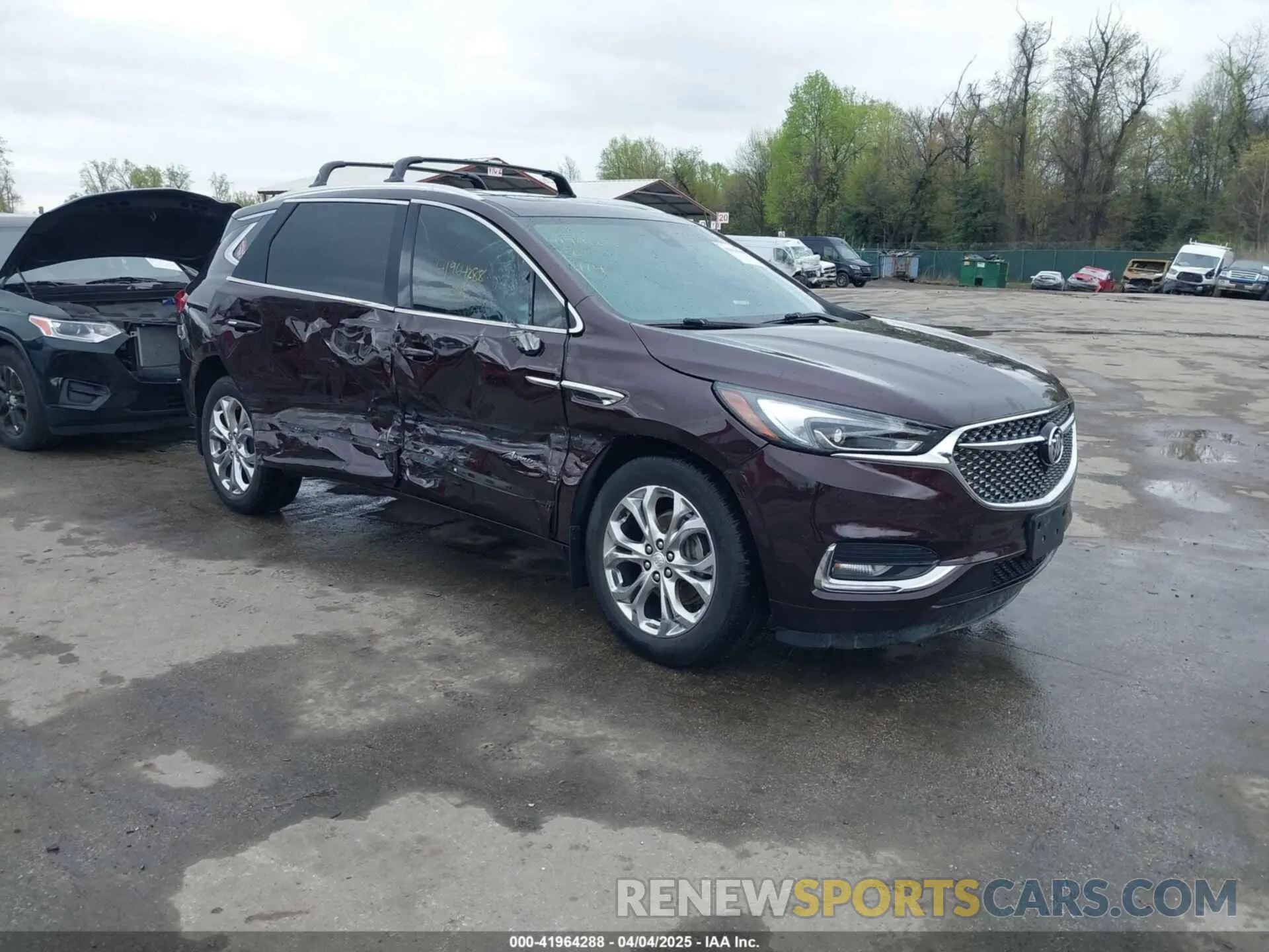 1 Photograph of a damaged car 5GAEVCKW8LJ288179 BUICK ENCLAVE 2020