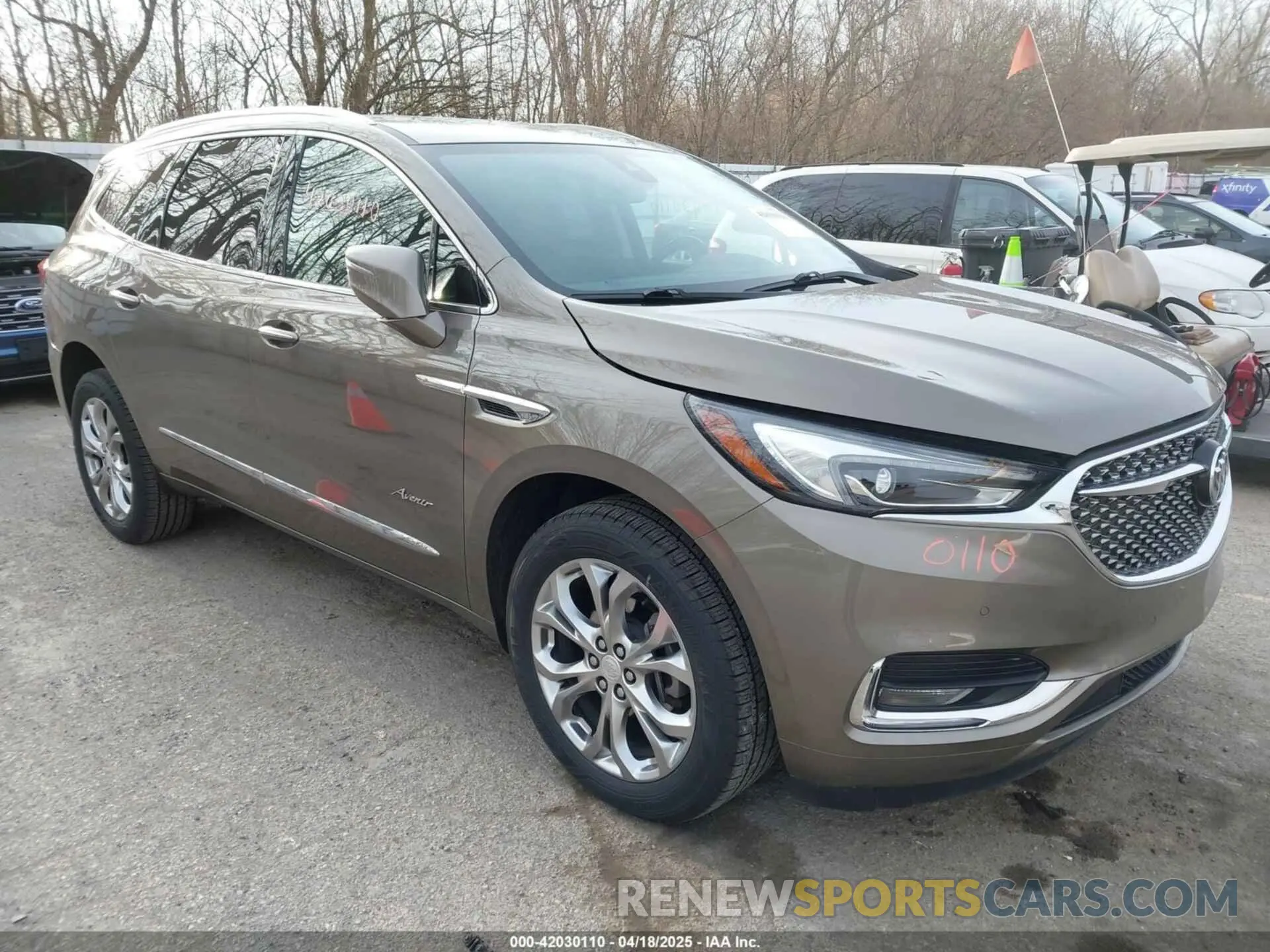 1 Photograph of a damaged car 5GAEVCKW9LJ102522 BUICK ENCLAVE 2020