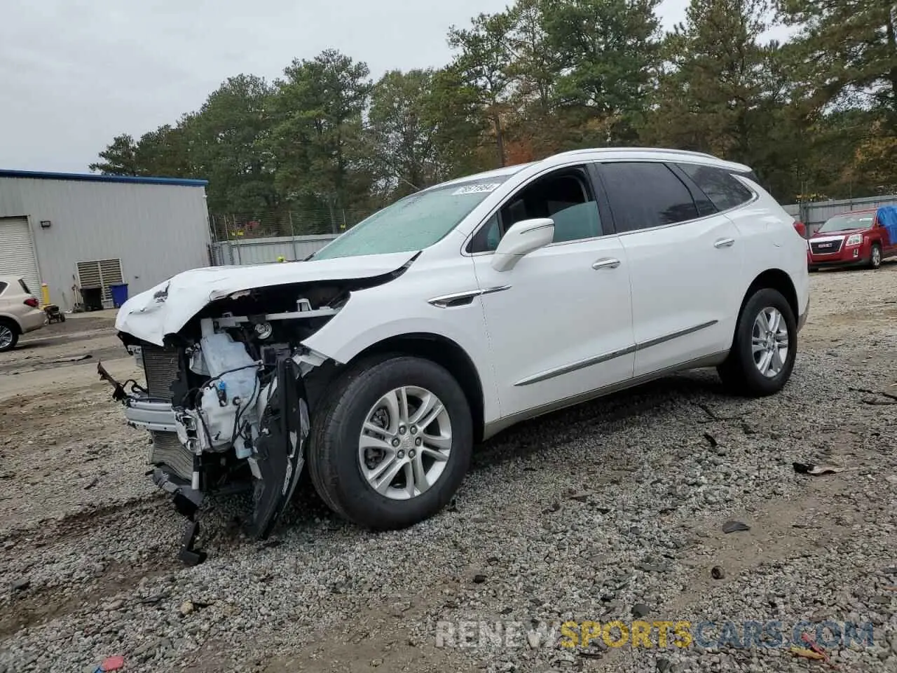 1 Photograph of a damaged car 5GAERAKW6MJ196949 BUICK ENCLAVE 2021