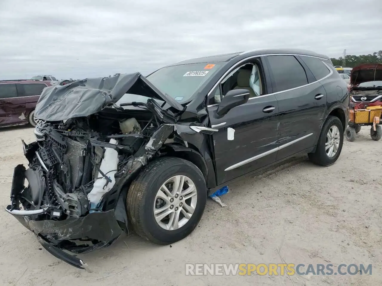 1 Photograph of a damaged car 5GAERBKW0MJ215033 BUICK ENCLAVE 2021