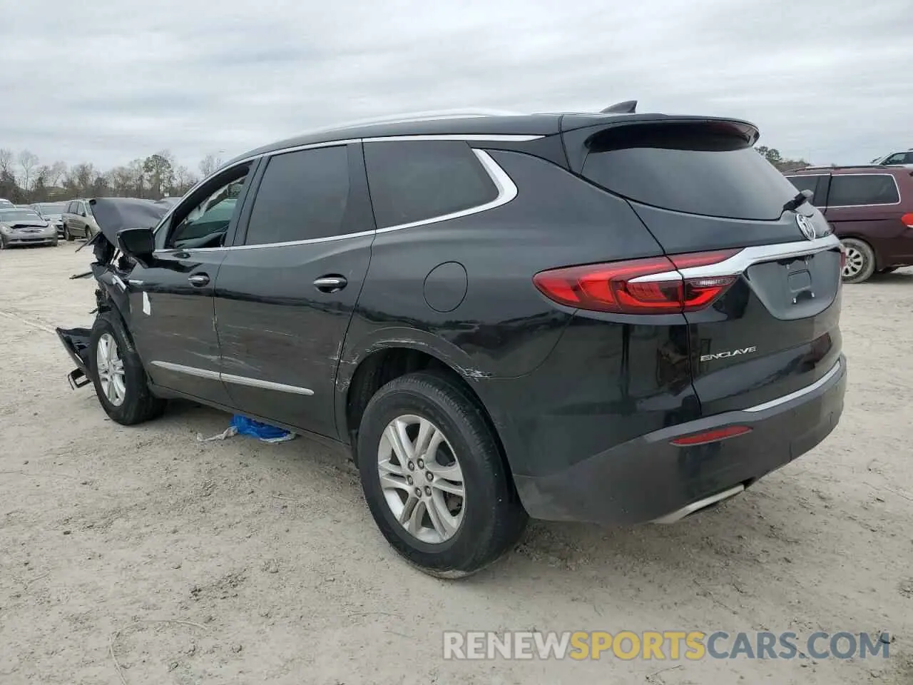 2 Photograph of a damaged car 5GAERBKW0MJ215033 BUICK ENCLAVE 2021