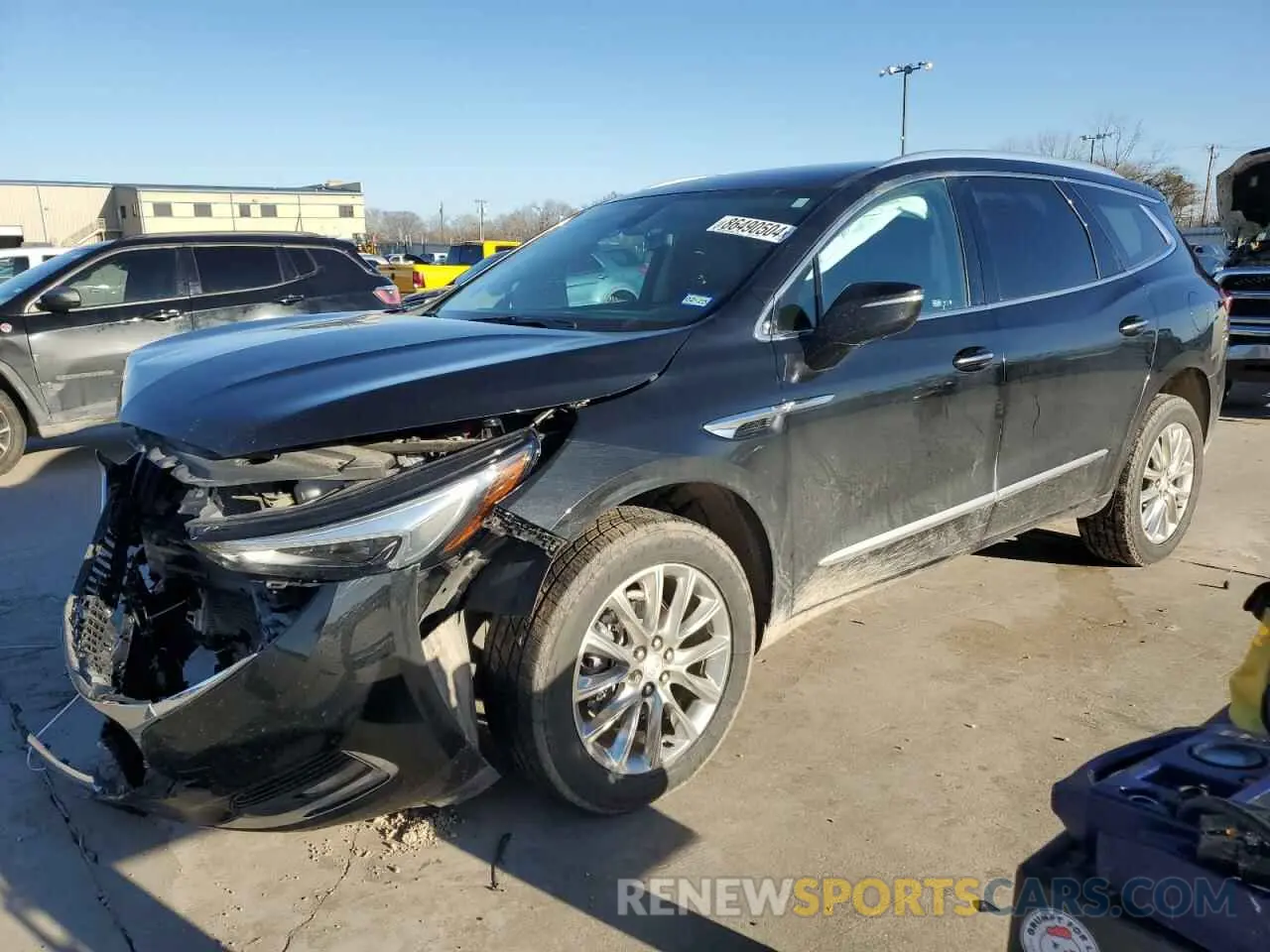 1 Photograph of a damaged car 5GAERBKW0MJ240465 BUICK ENCLAVE 2021