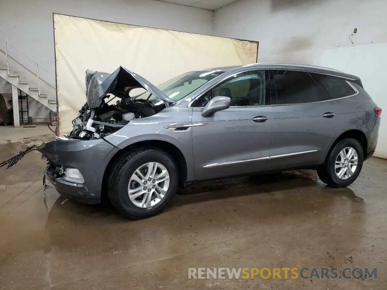 1 Photograph of a damaged car 5GAERBKW1MJ222007 BUICK ENCLAVE 2021