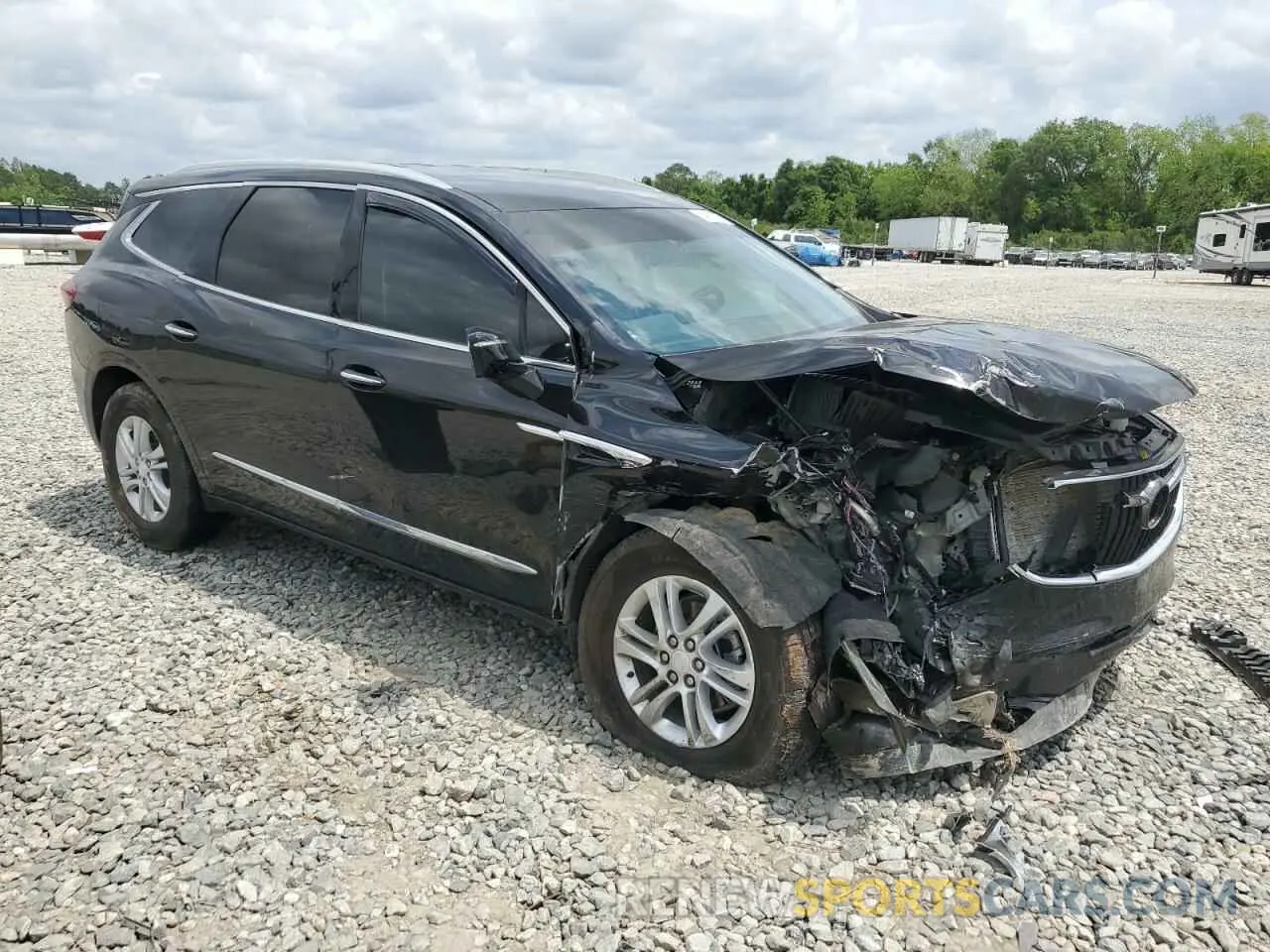 4 Photograph of a damaged car 5GAERBKW1MJ248218 BUICK ENCLAVE 2021