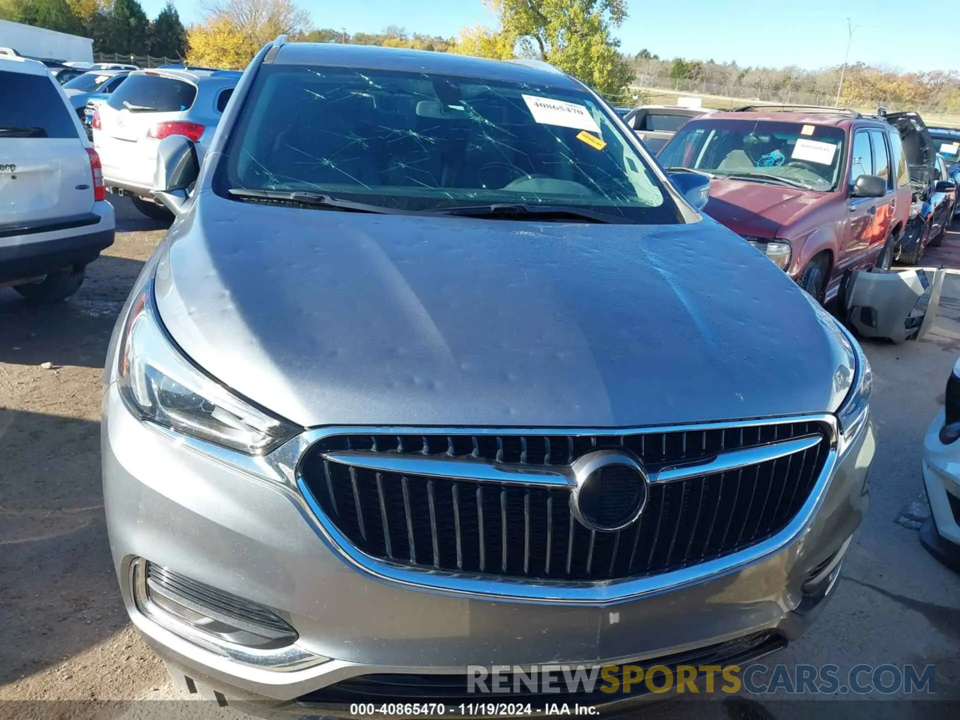 12 Photograph of a damaged car 5GAERBKW2MJ168135 BUICK ENCLAVE 2021