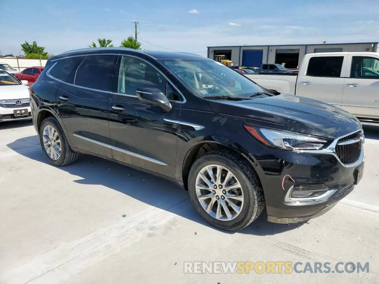4 Photograph of a damaged car 5GAERBKW2MJ240077 BUICK ENCLAVE 2021