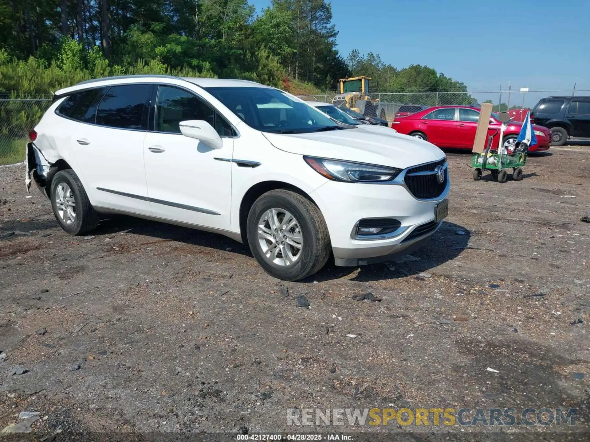 1 Photograph of a damaged car 5GAERBKW3MJ160836 BUICK ENCLAVE 2021