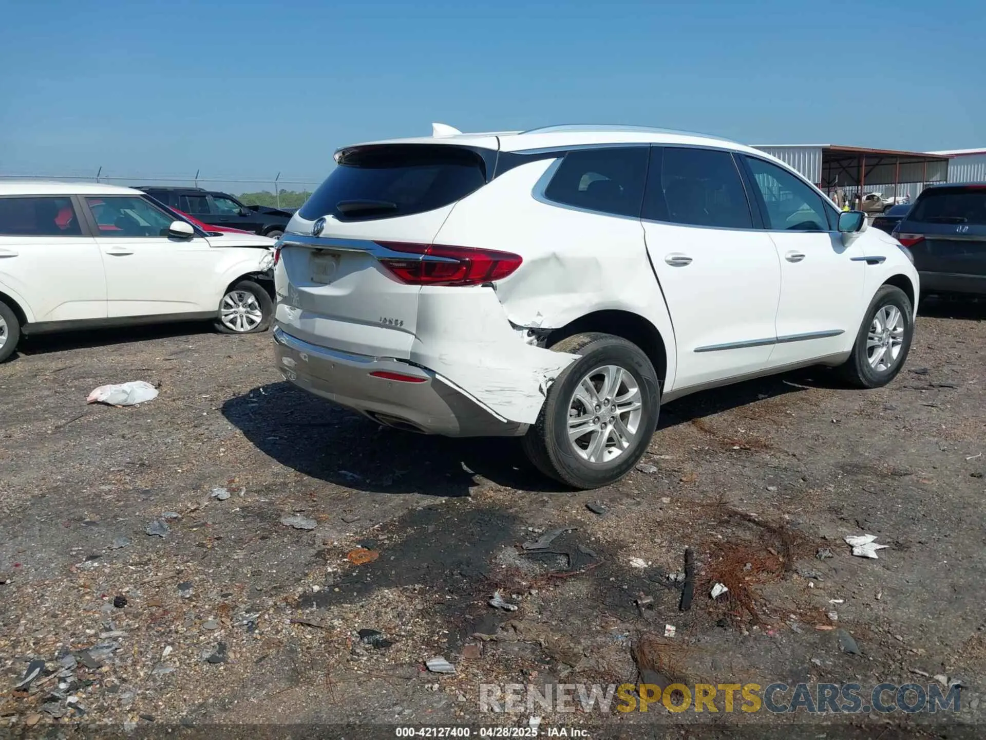 4 Photograph of a damaged car 5GAERBKW3MJ160836 BUICK ENCLAVE 2021