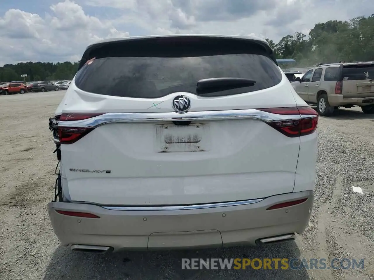 6 Photograph of a damaged car 5GAERBKW4MJ231087 BUICK ENCLAVE 2021