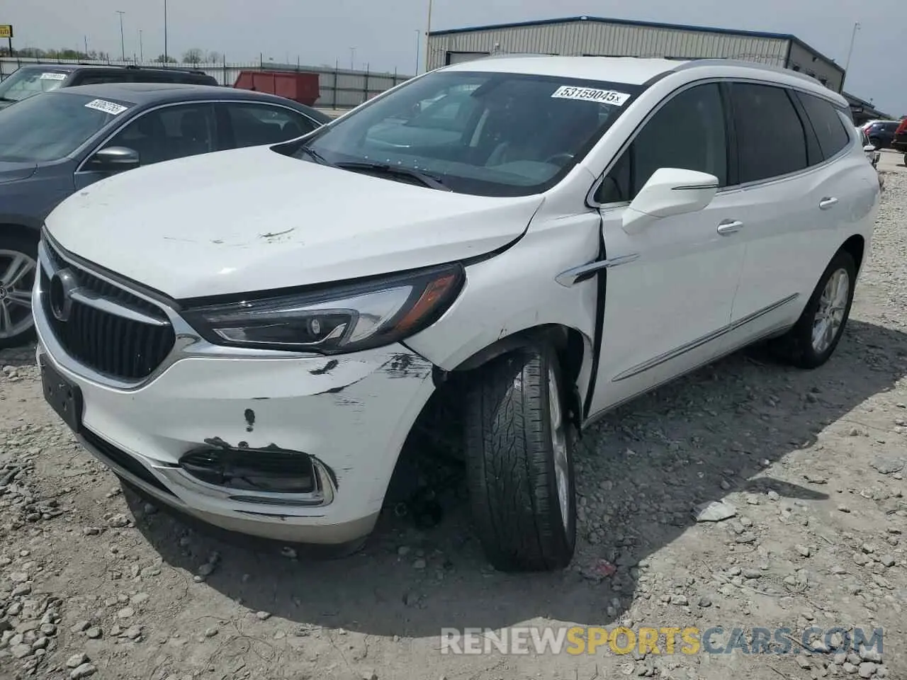 1 Photograph of a damaged car 5GAERBKW5MJ141771 BUICK ENCLAVE 2021