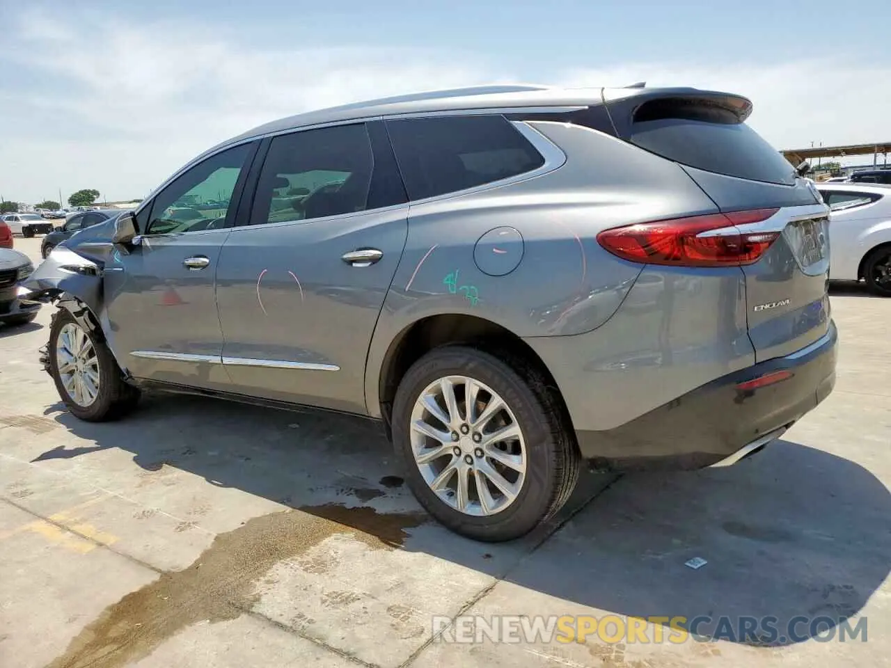 2 Photograph of a damaged car 5GAERBKW5MJ171031 BUICK ENCLAVE 2021