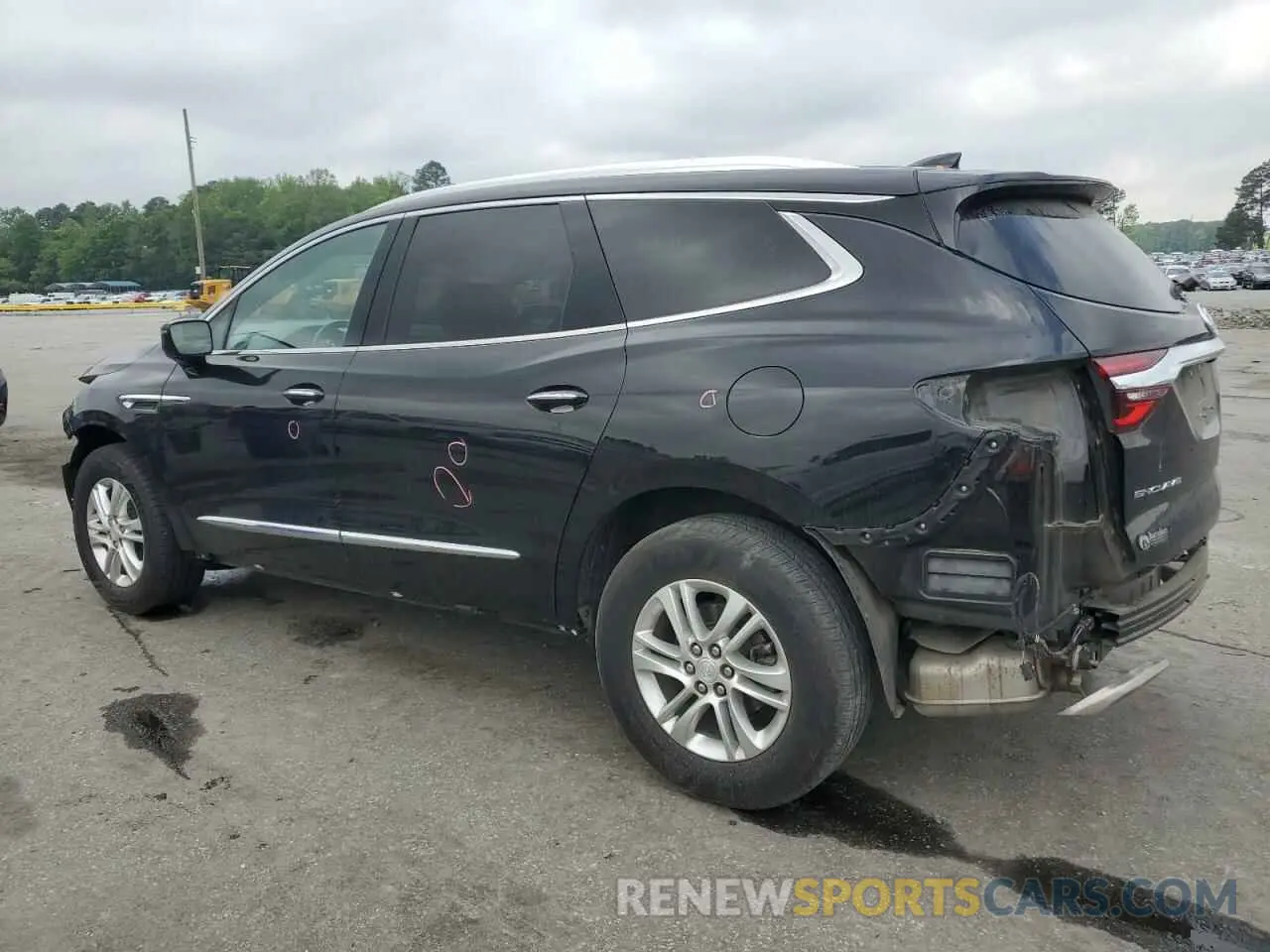 2 Photograph of a damaged car 5GAERBKW6MJ152567 BUICK ENCLAVE 2021