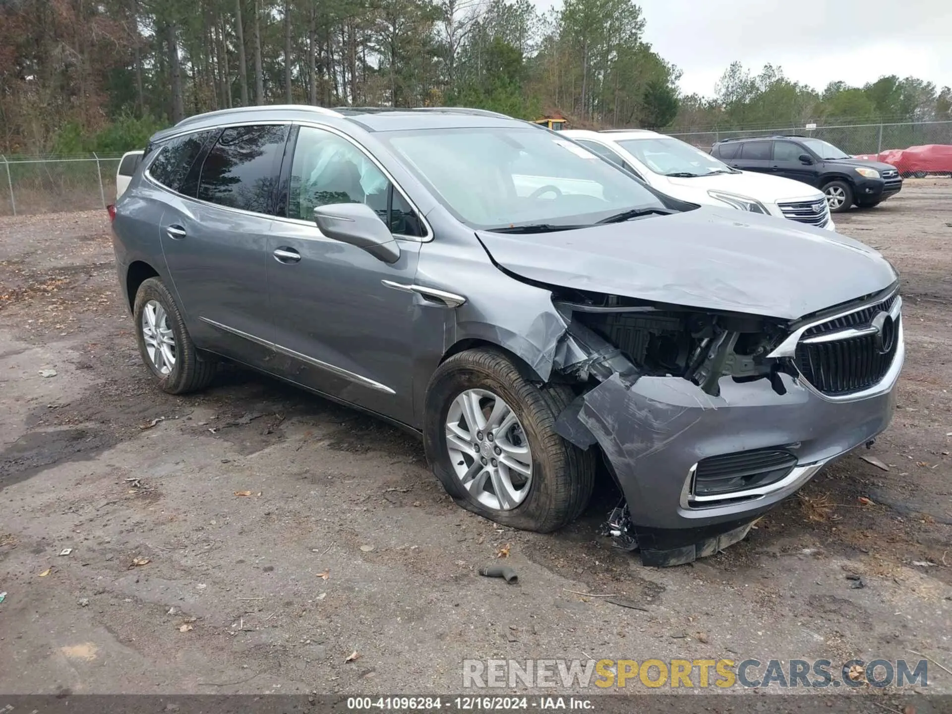 1 Photograph of a damaged car 5GAERBKW8MJ227222 BUICK ENCLAVE 2021