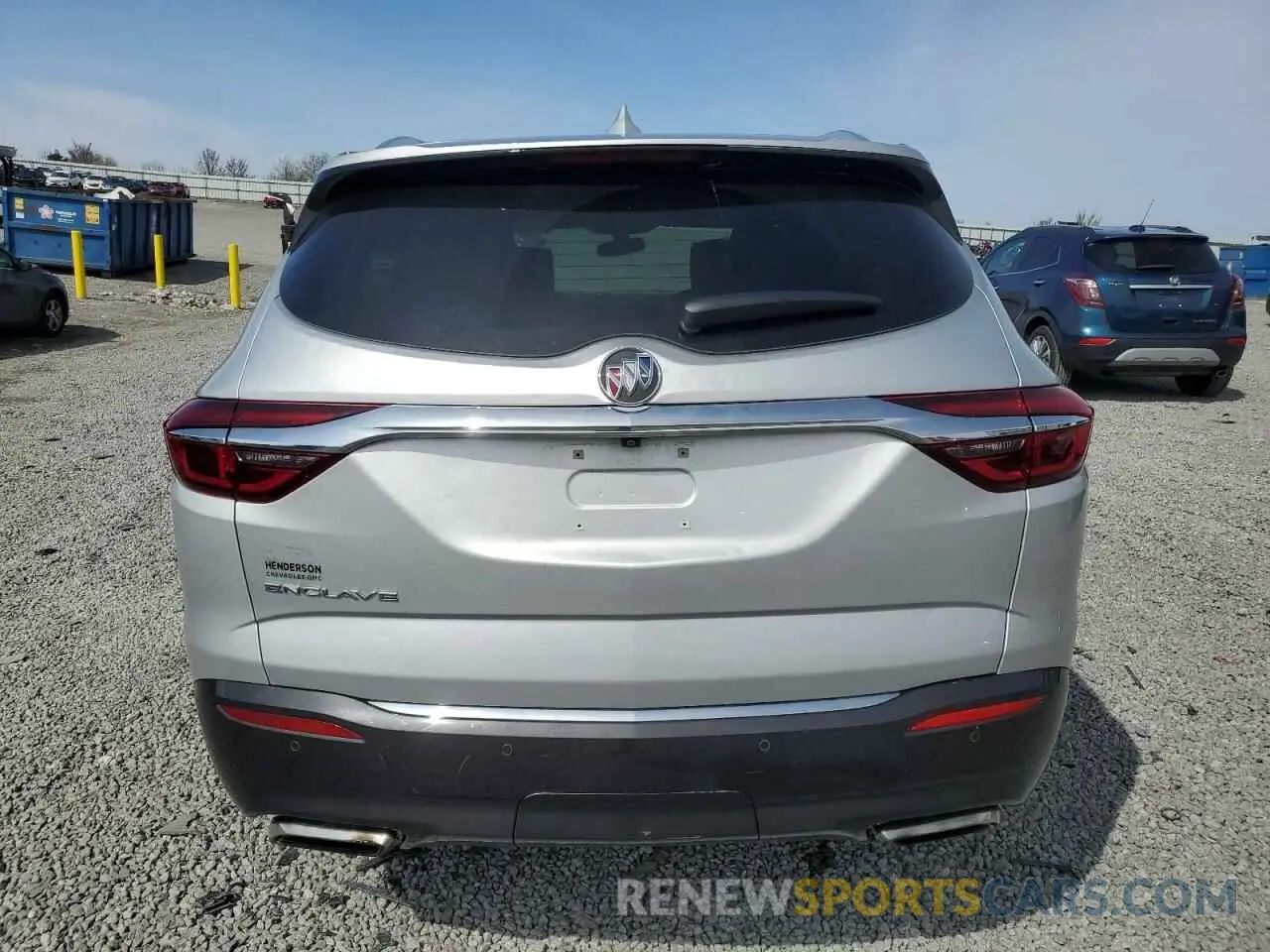 6 Photograph of a damaged car 5GAERBKW9MJ140610 BUICK ENCLAVE 2021