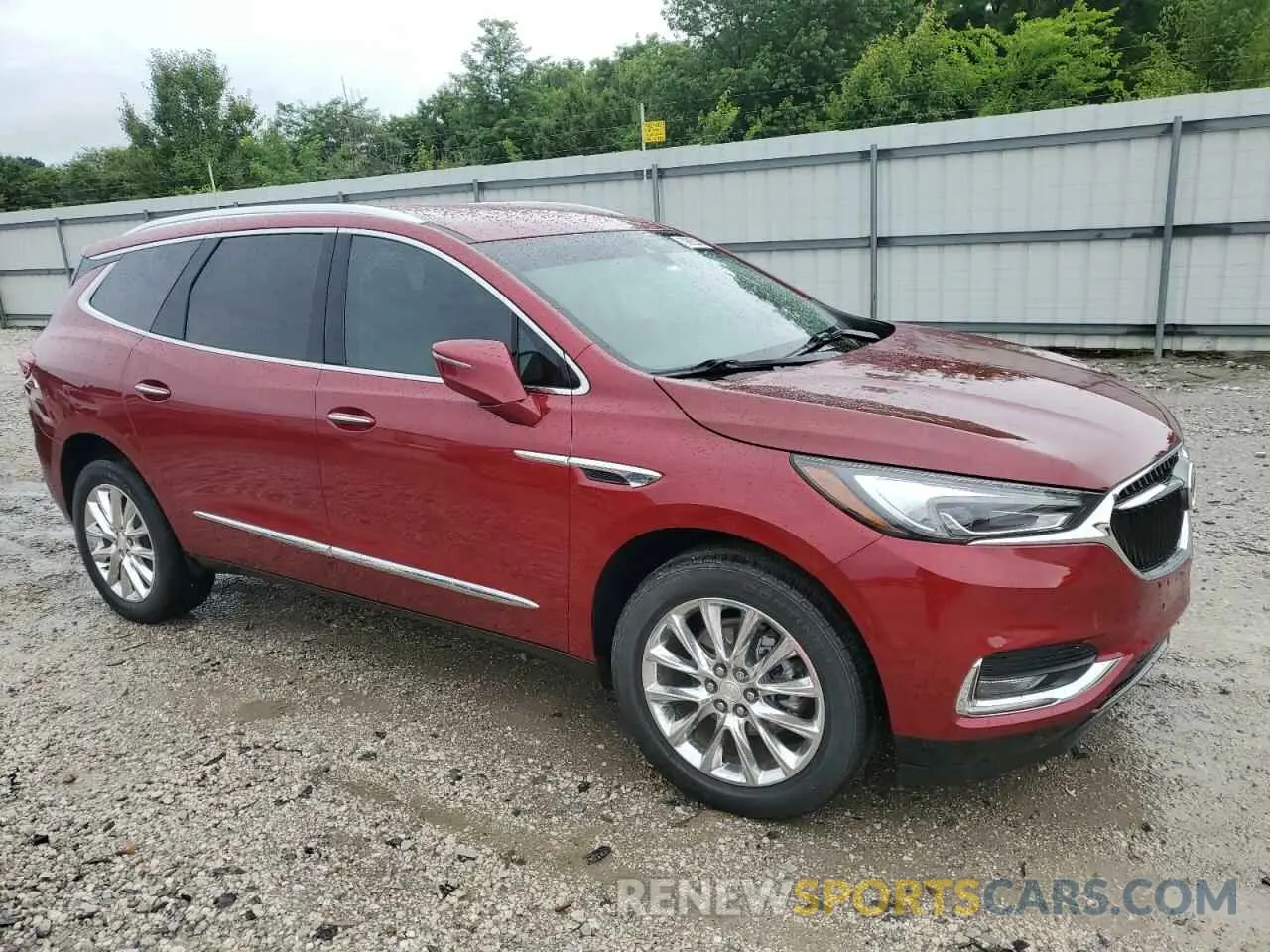 4 Photograph of a damaged car 5GAERCKW0MJ202854 BUICK ENCLAVE 2021