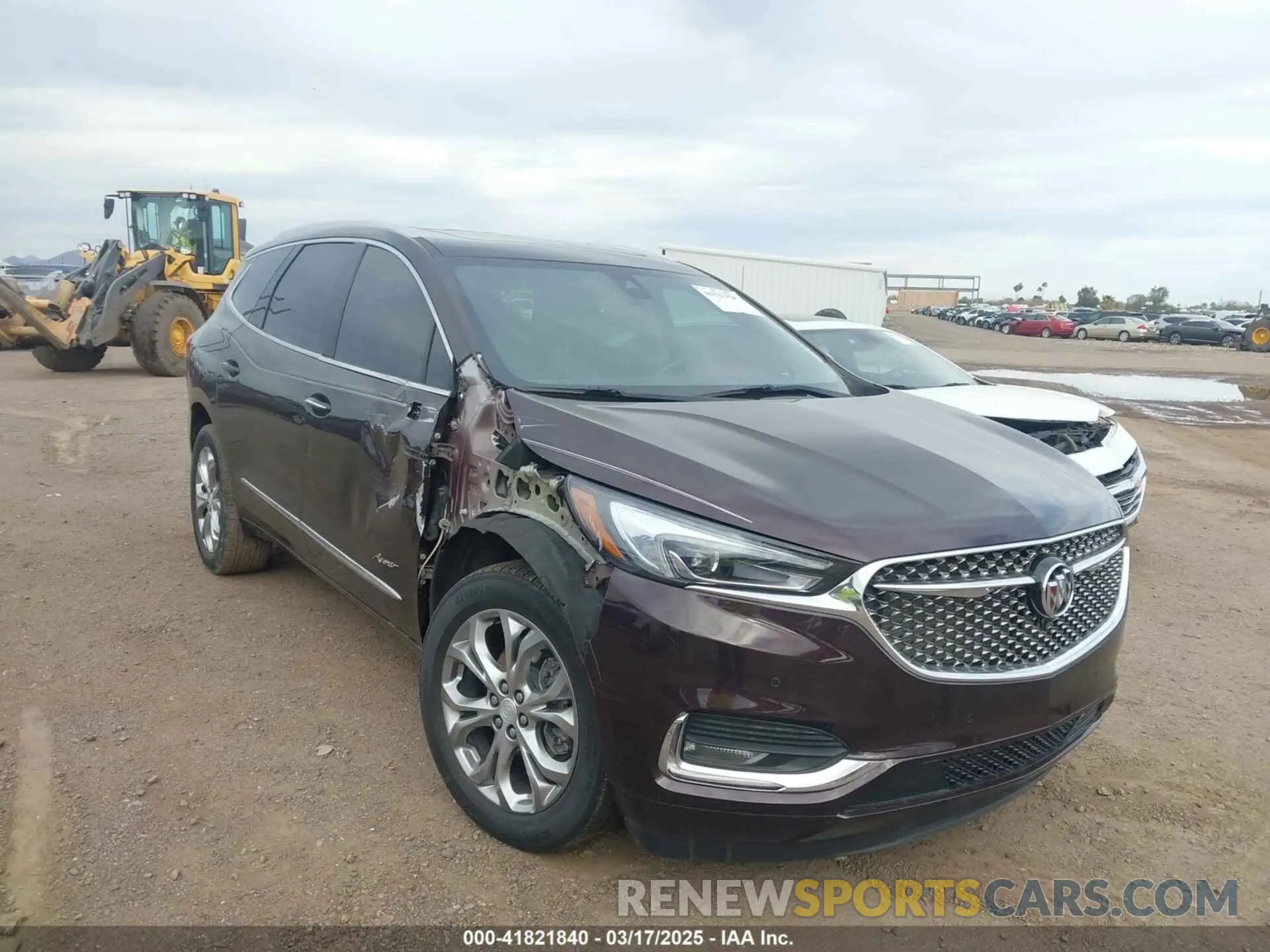 1 Photograph of a damaged car 5GAERDKW1MJ183642 BUICK ENCLAVE 2021