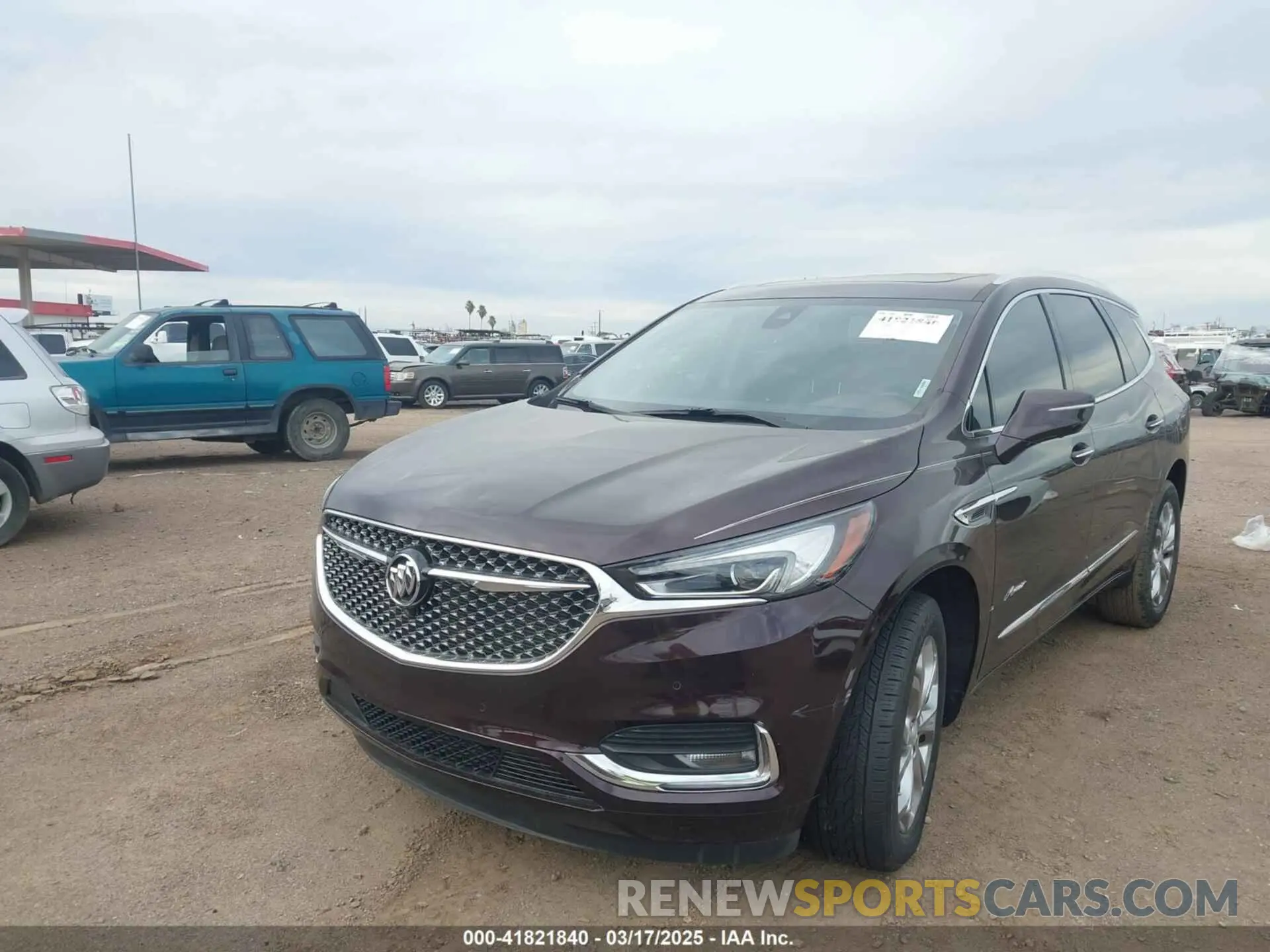 2 Photograph of a damaged car 5GAERDKW1MJ183642 BUICK ENCLAVE 2021