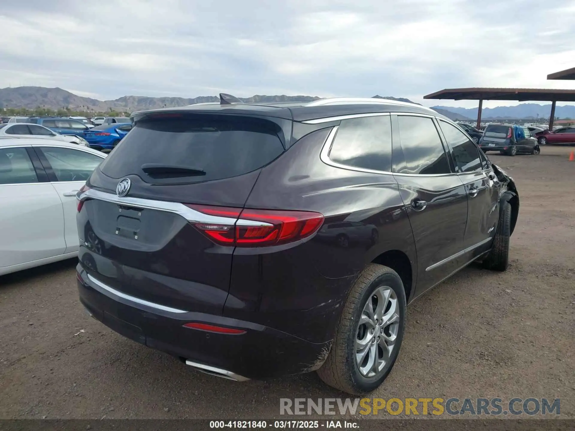 4 Photograph of a damaged car 5GAERDKW1MJ183642 BUICK ENCLAVE 2021