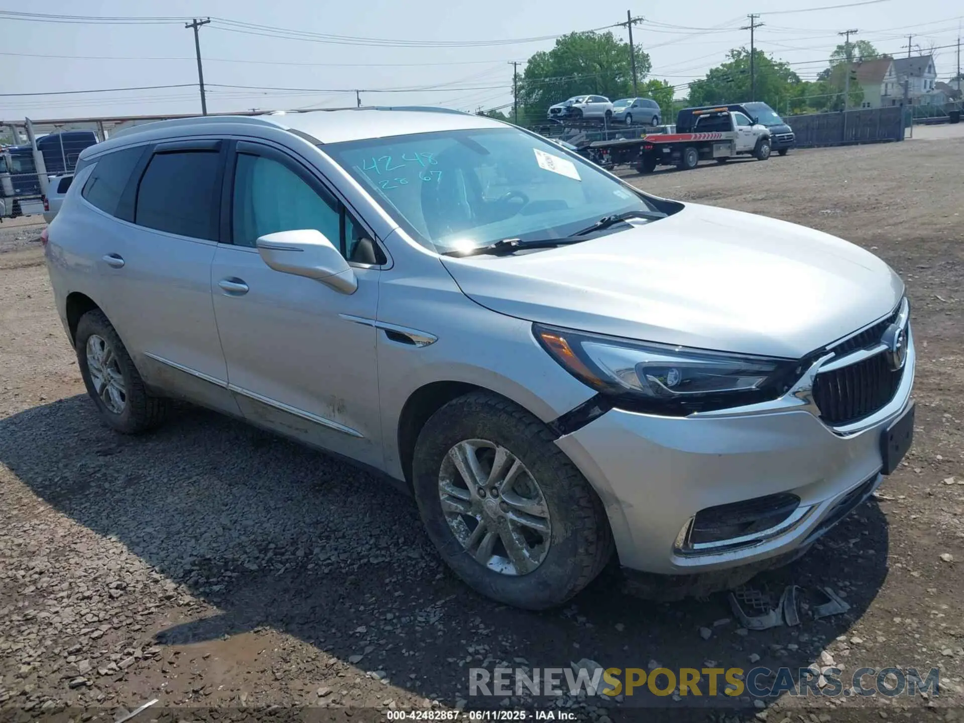 1 Photograph of a damaged car 5GAEVAKW0MJ243405 BUICK ENCLAVE 2021