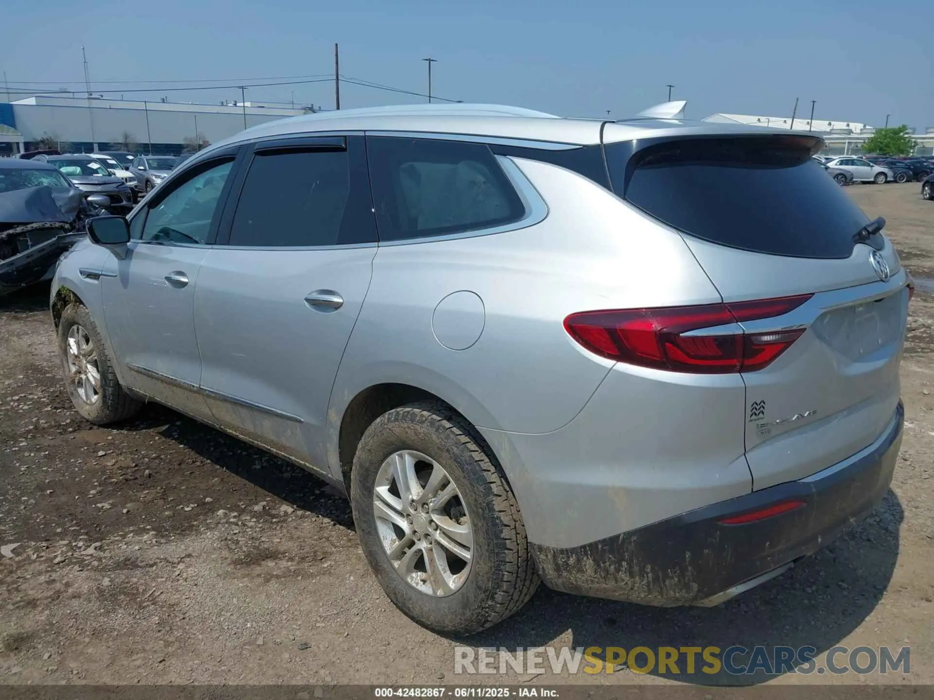 3 Photograph of a damaged car 5GAEVAKW0MJ243405 BUICK ENCLAVE 2021