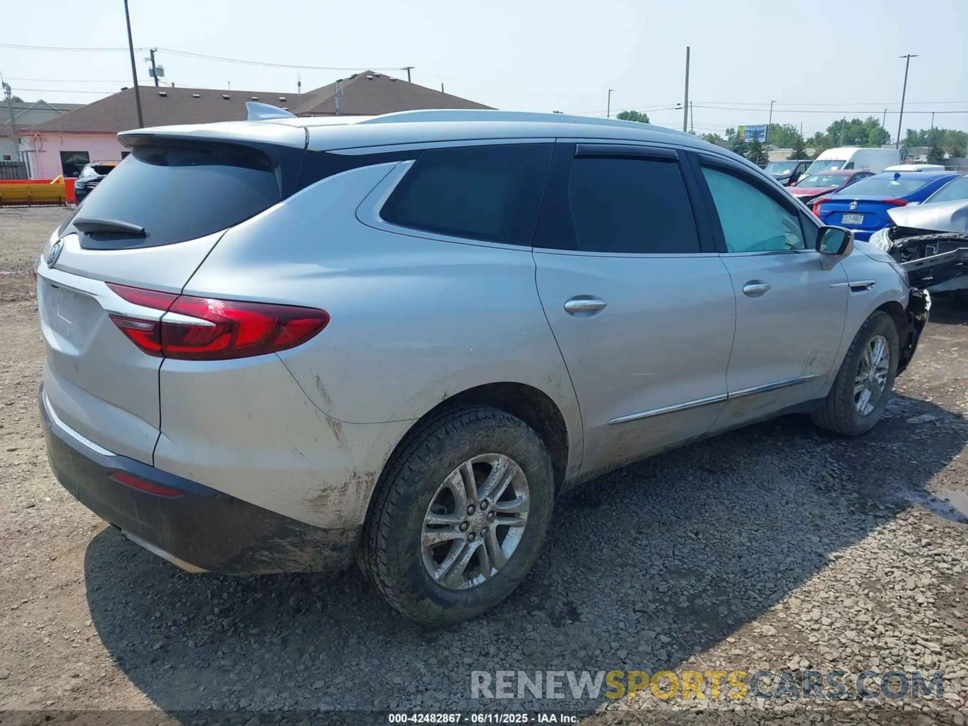 4 Photograph of a damaged car 5GAEVAKW0MJ243405 BUICK ENCLAVE 2021