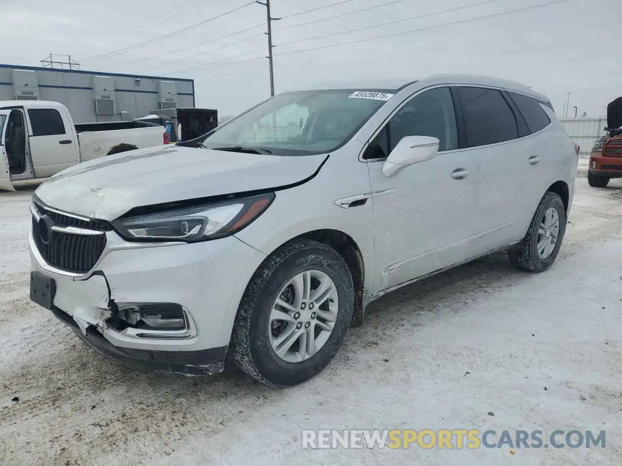 1 Photograph of a damaged car 5GAEVAKW0MJ252847 BUICK ENCLAVE 2021