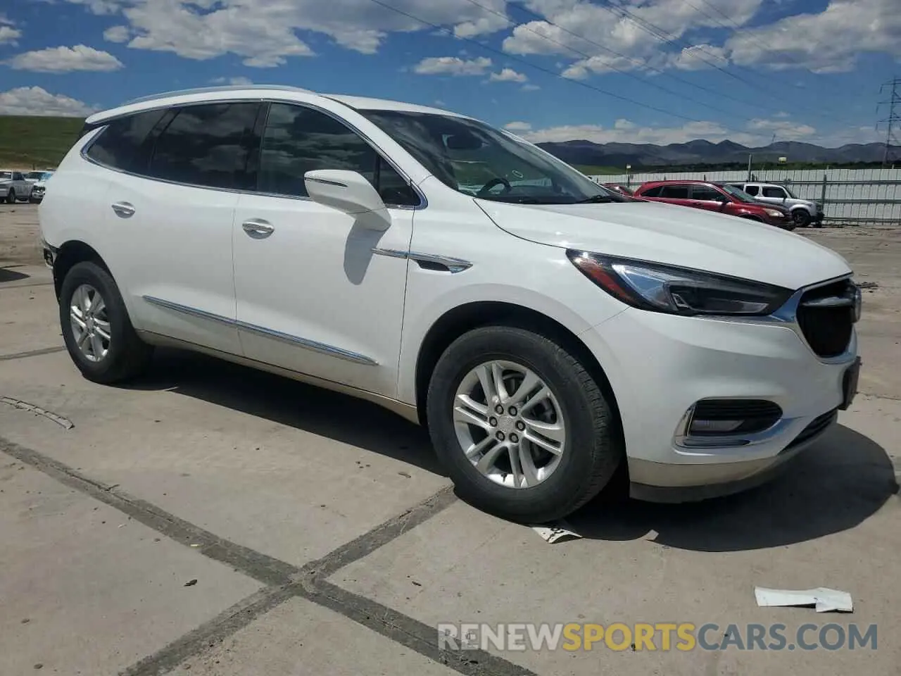 4 Photograph of a damaged car 5GAEVAKW1MJ148609 BUICK ENCLAVE 2021