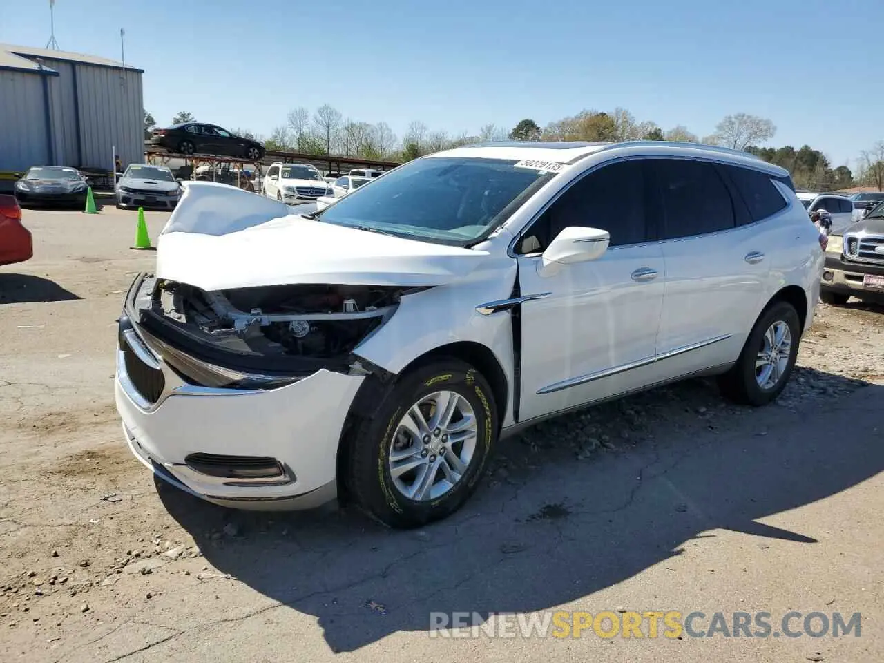 1 Photograph of a damaged car 5GAEVAKW2MJ144486 BUICK ENCLAVE 2021