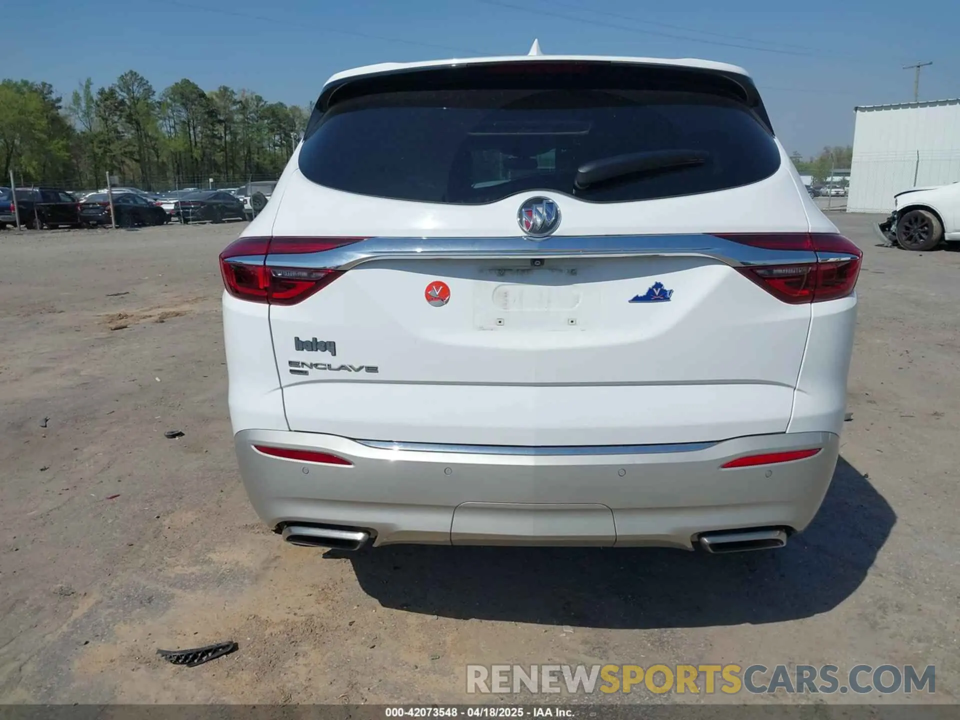 16 Photograph of a damaged car 5GAEVAKW5MJ141209 BUICK ENCLAVE 2021